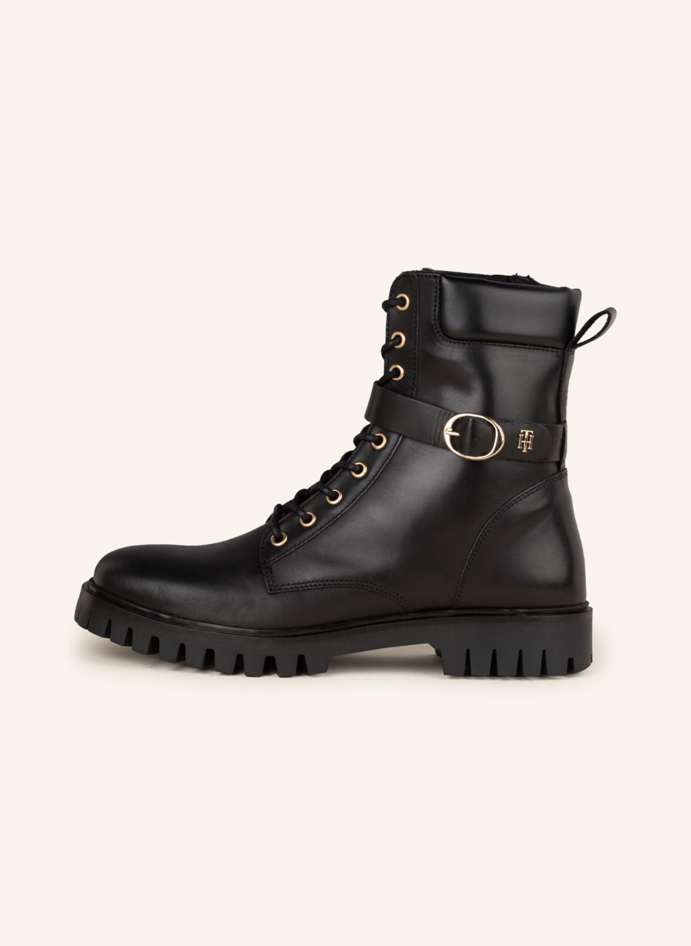 TOMMY HILFIGER Lace-up boots, Color: BLACK (Image 4)