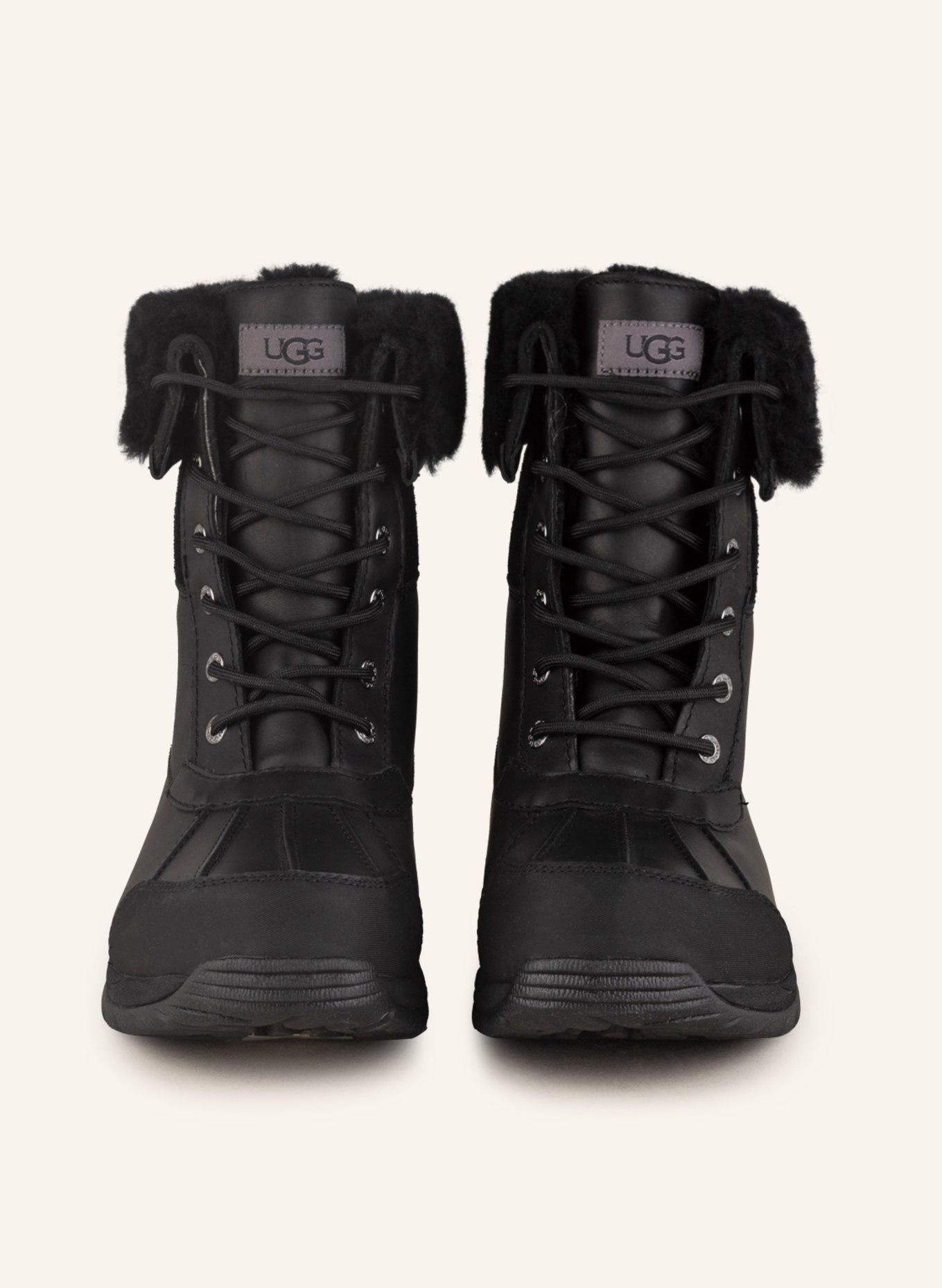 UGG Lace-up boots BUTTE, Color: BLACK (Image 3)