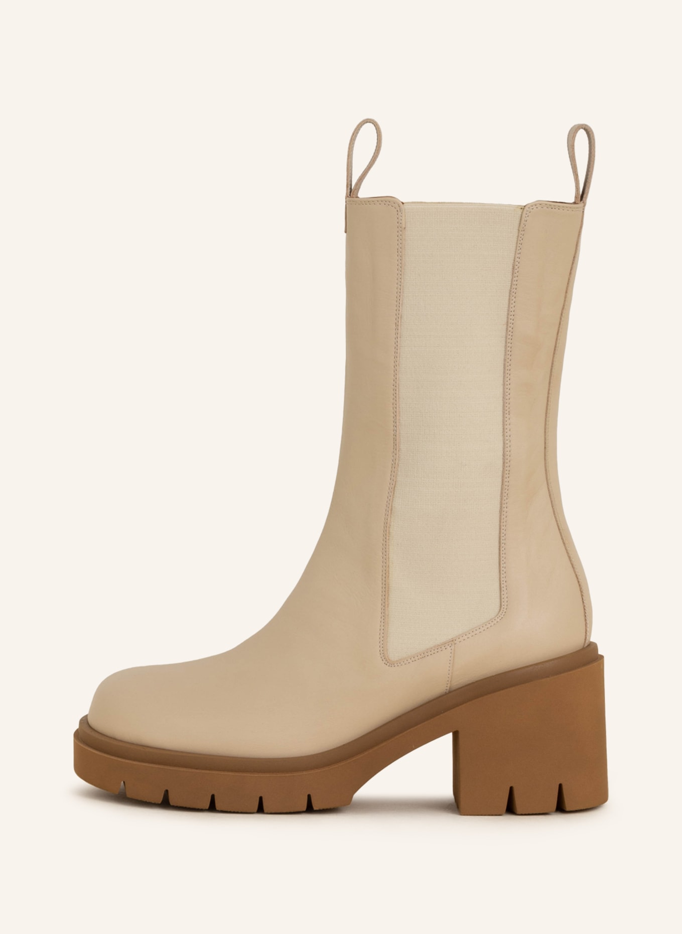 Flattered  boots LULU, Color: CREAM (Image 4)