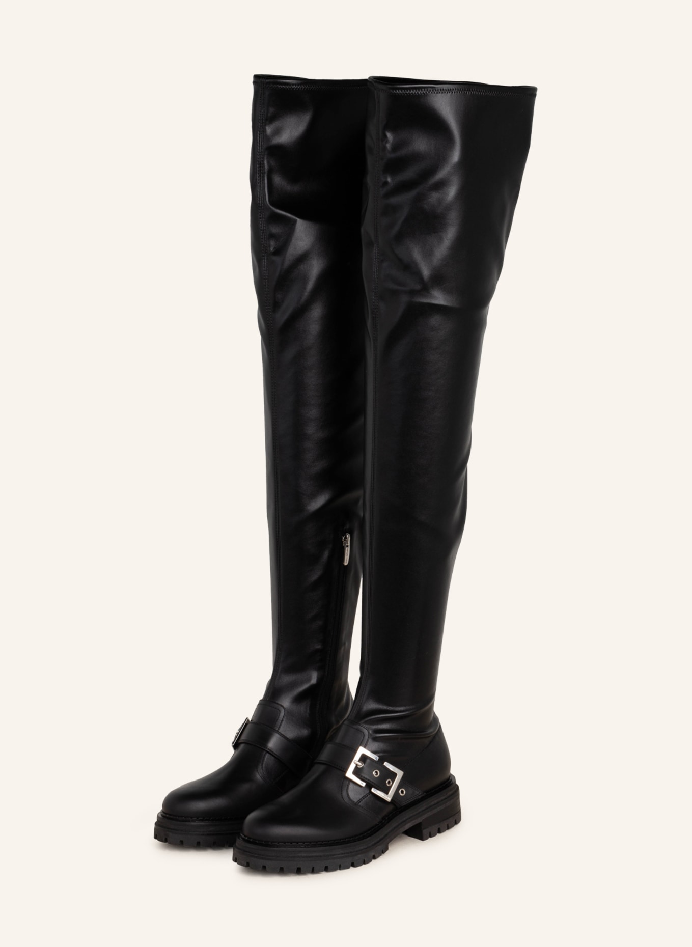 sergio rossi Over the knee boots, Color: BLACK (Image 1)