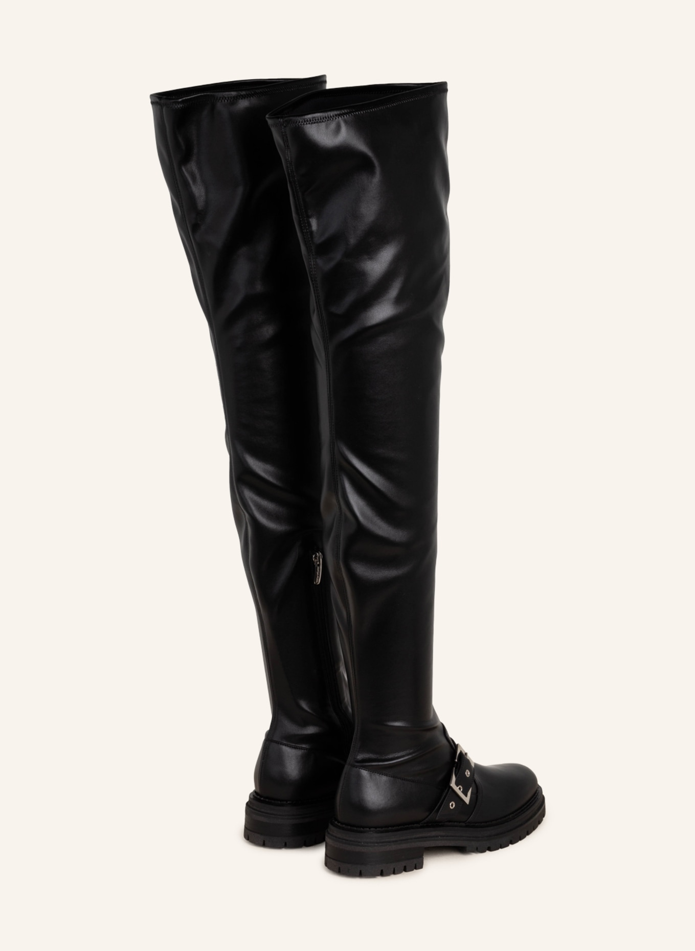 sergio rossi Over the knee boots, Color: BLACK (Image 2)