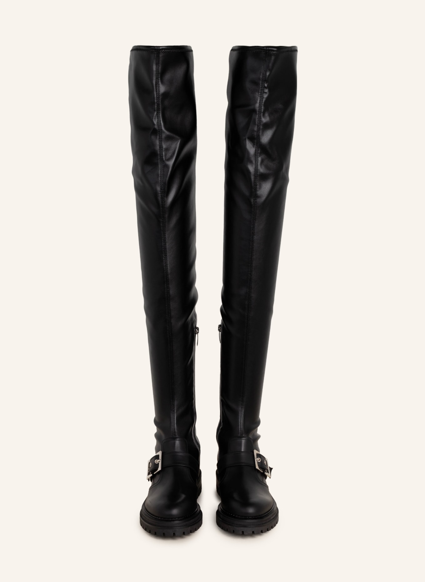 sergio rossi Over the knee boots, Color: BLACK (Image 3)