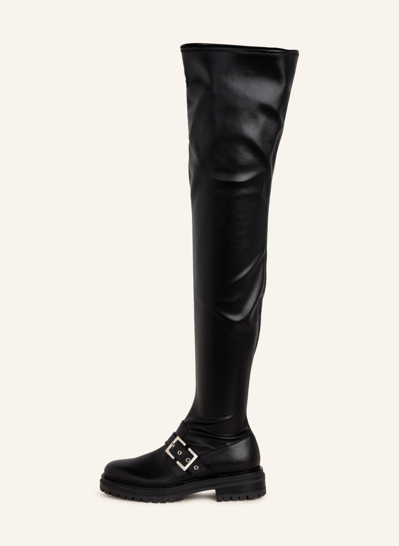 sergio rossi Over the knee boots, Color: BLACK (Image 4)