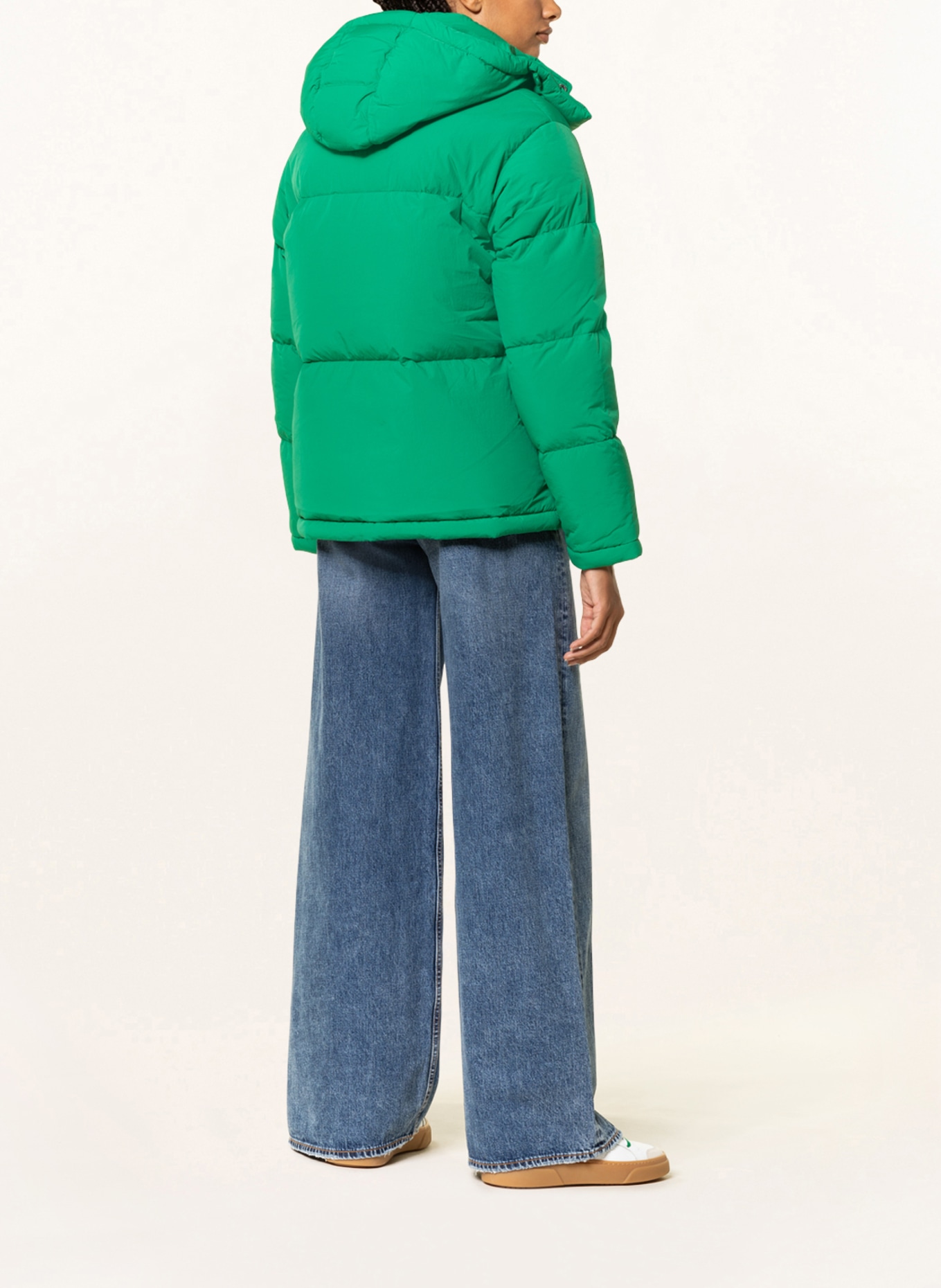 TOMMY JEANS Quilted jacket, Color: GREEN (Image 3)