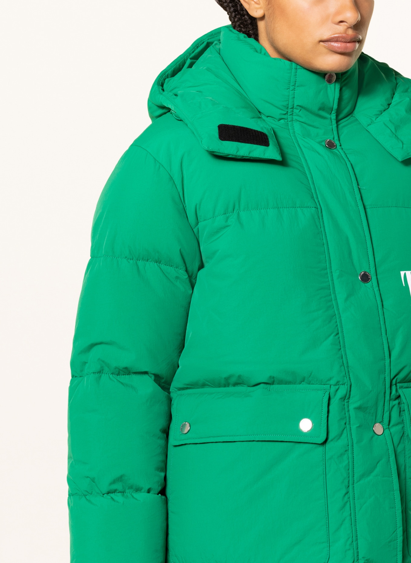 TOMMY JEANS Quilted jacket, Color: GREEN (Image 5)