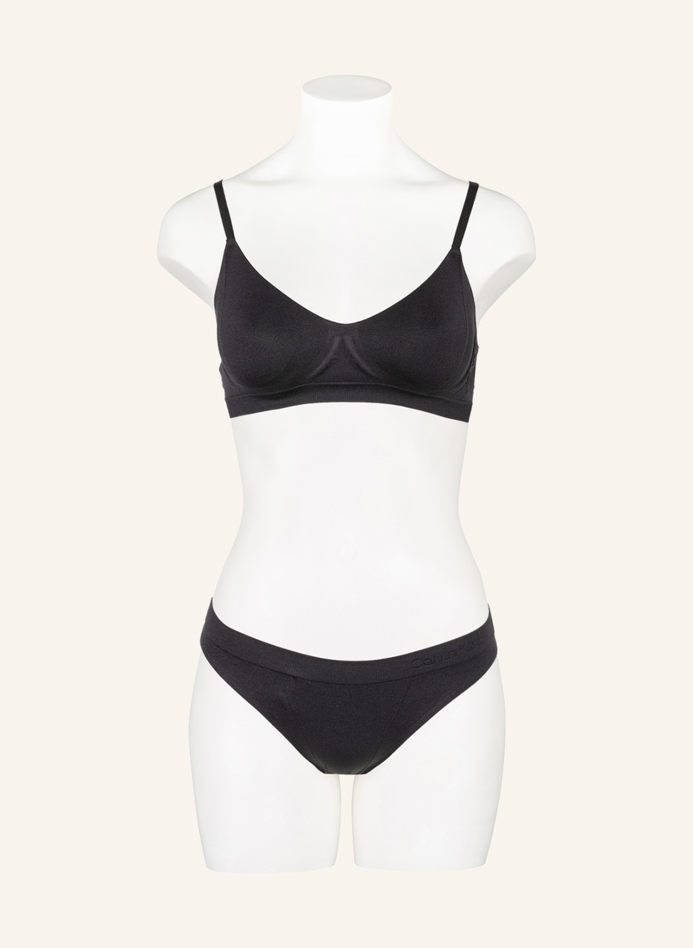 Calvin Klein String BONDED FLEX, Farbe: SCHWARZ (Bild 2)