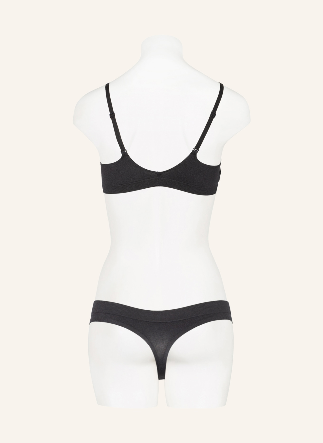 Calvin Klein Bustier BONDED FLEX: SCHWARZ