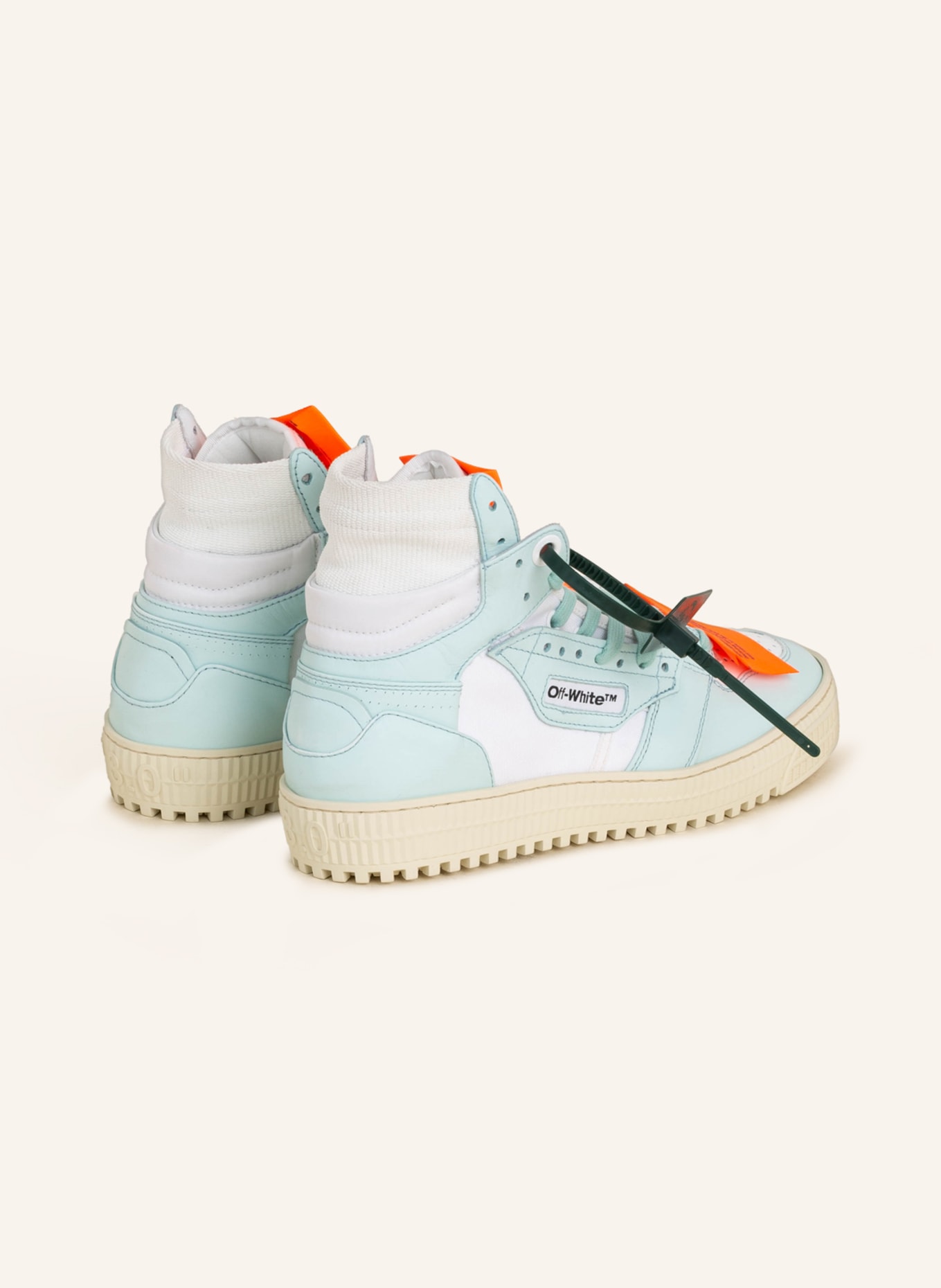 Off-White High-top sneakers 3.0 OFF COURT, Color: LIGHT BLUE/ WHITE (Image 2)