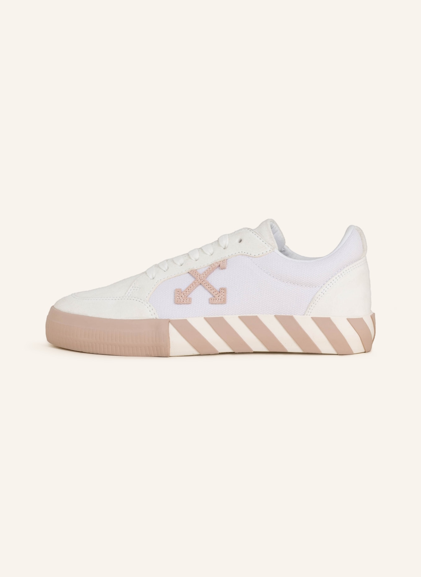 Off-White Sneakers LOW VULCANIZED, Color: WHITE/ ROSE (Image 4)