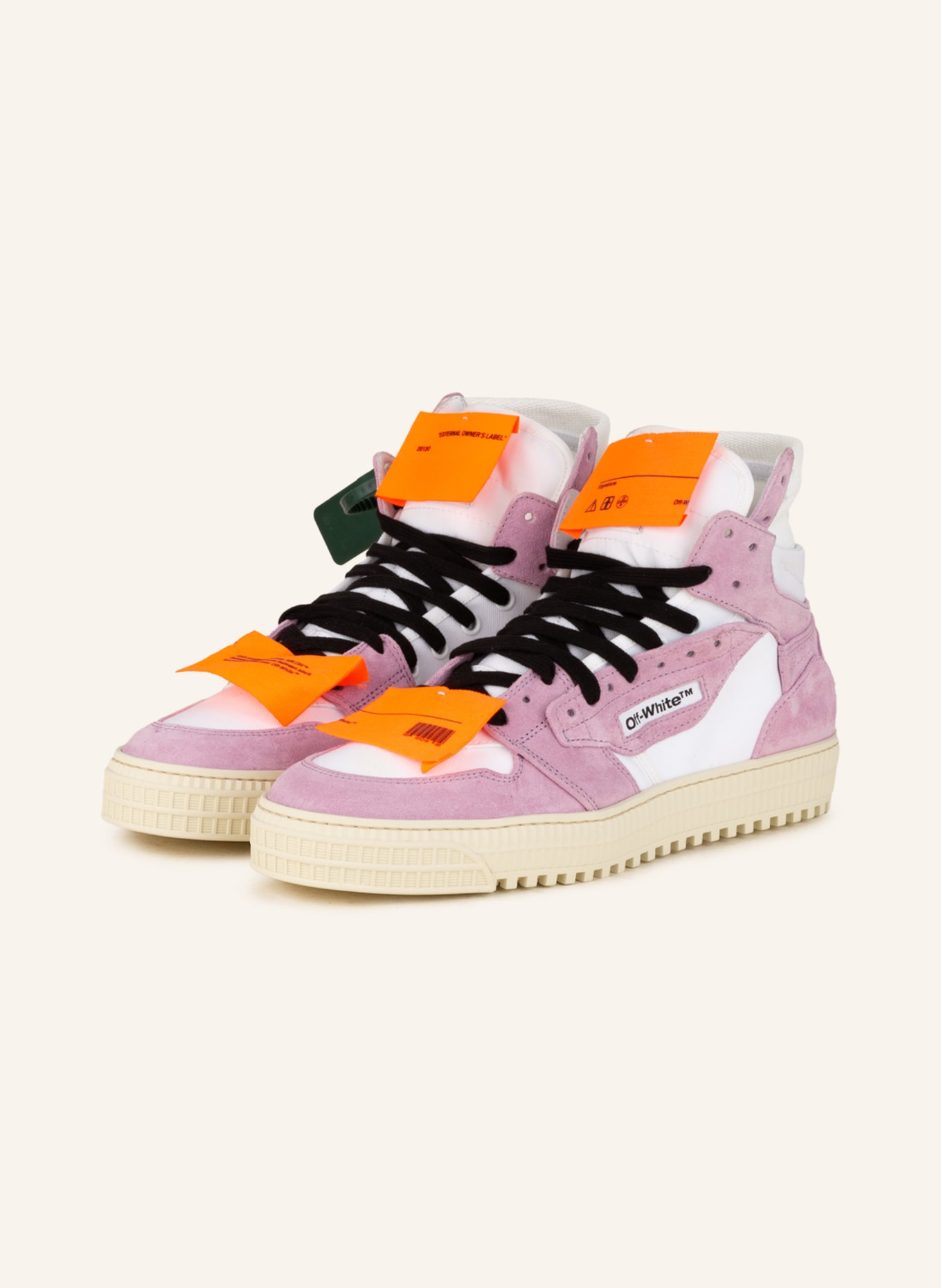 Off-White High-top sneakers OFF COURT 3.0 , Color: LIGHT PURPLE/ WHITE (Image 1)