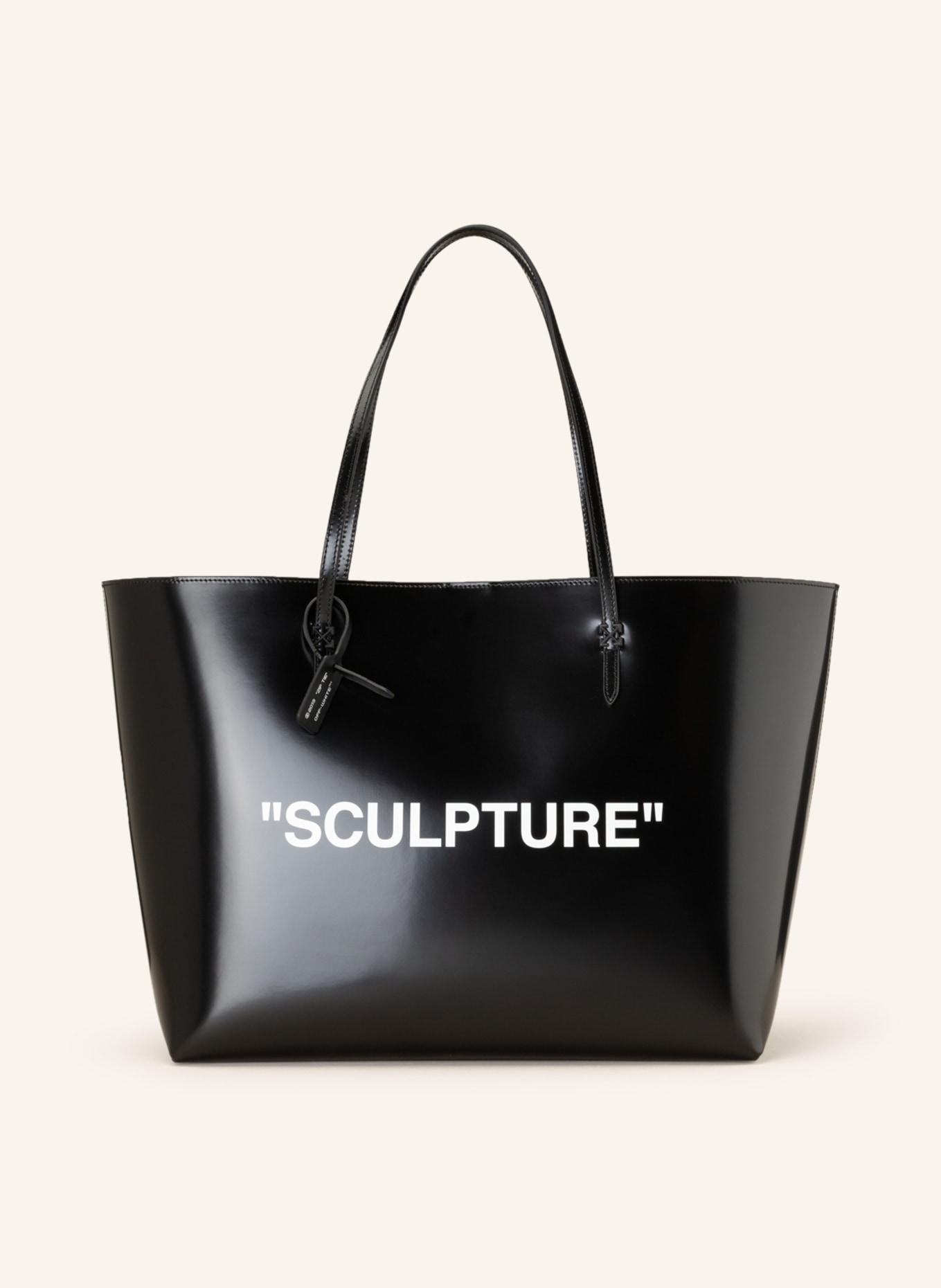 Off white shopper tote clearance