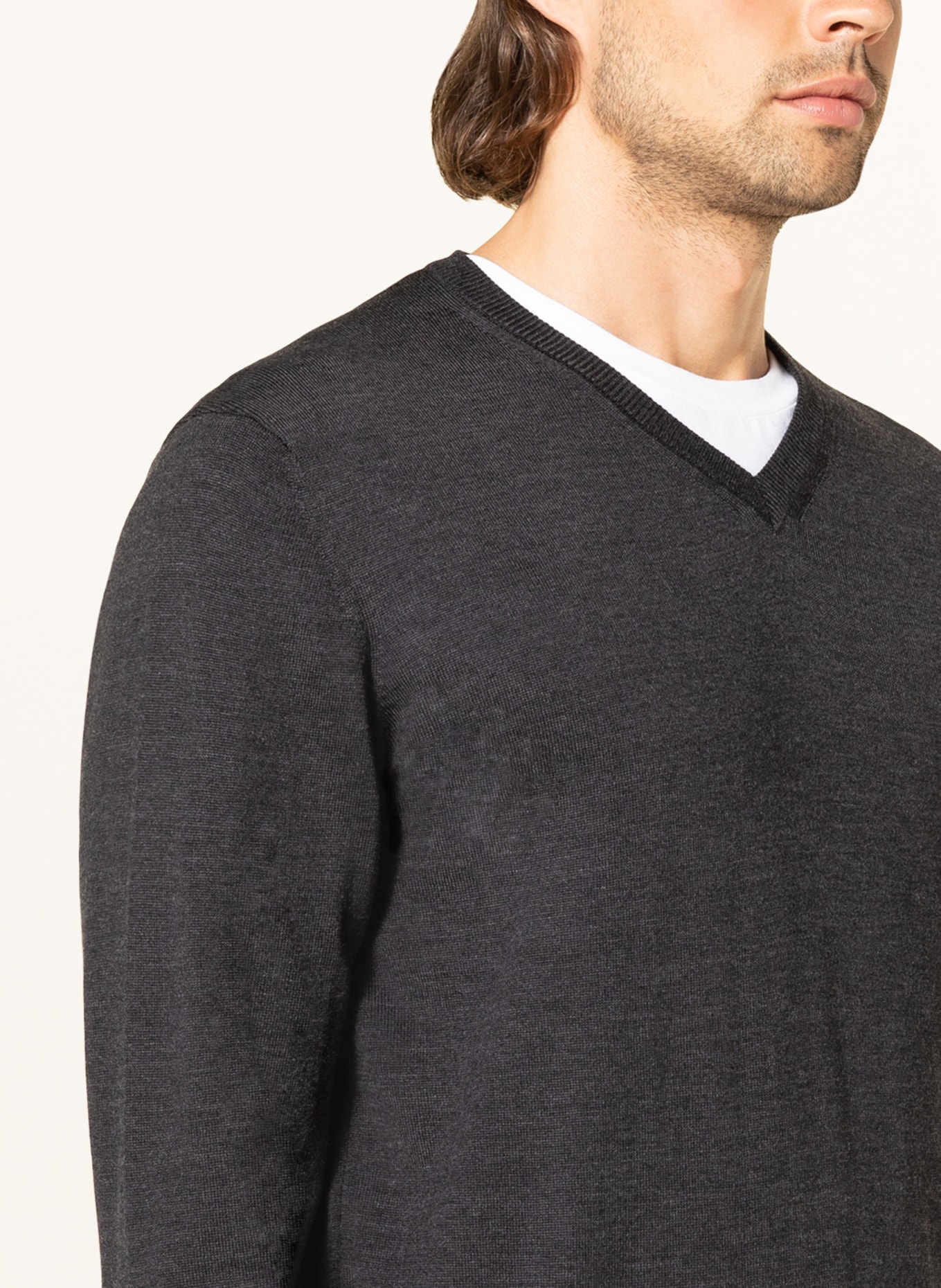 OLYMP Pullover, Farbe: DUNKELGRAU (Bild 4)