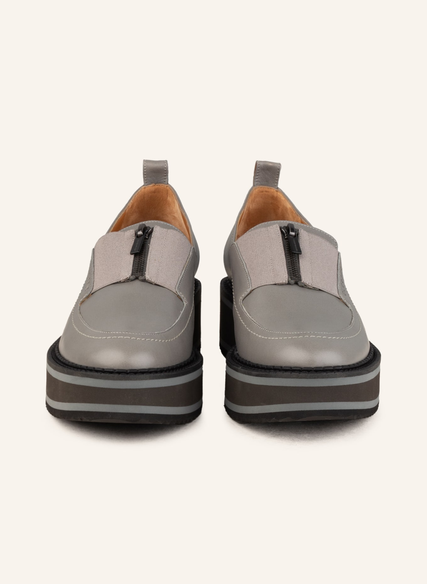 CLERGERIE Platform loafers BOAZ, Color: GRAY (Image 3)