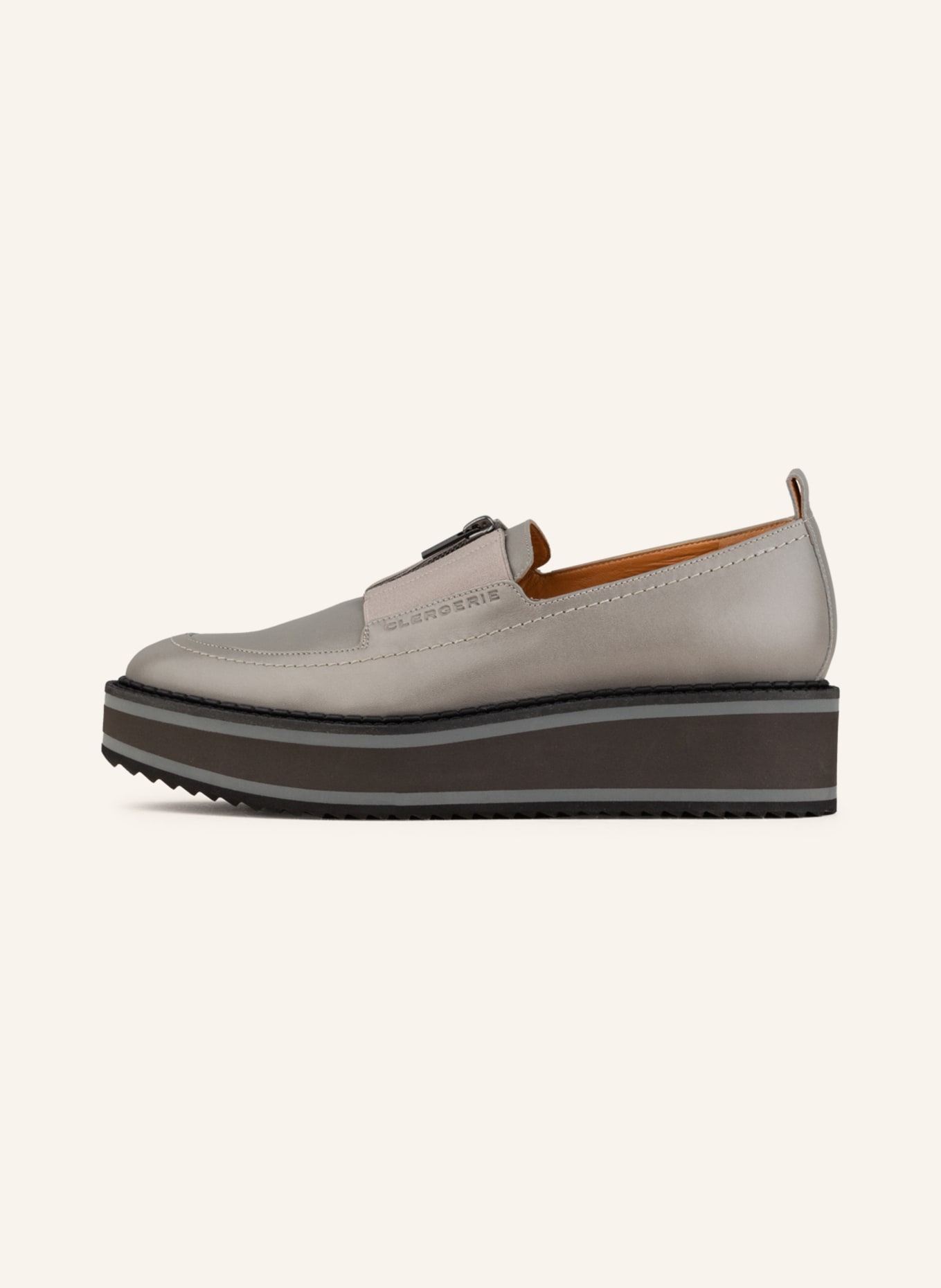 CLERGERIE Platform loafers BOAZ, Color: GRAY (Image 4)