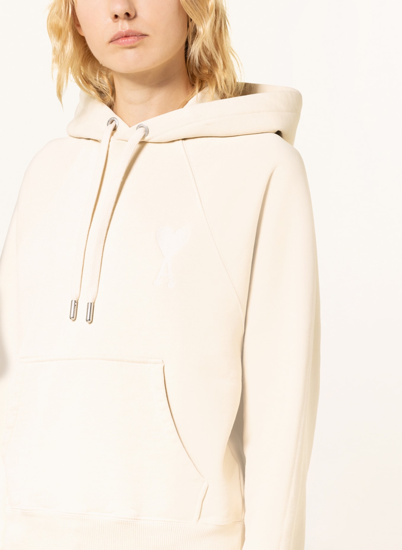 Cream hoodie clearance