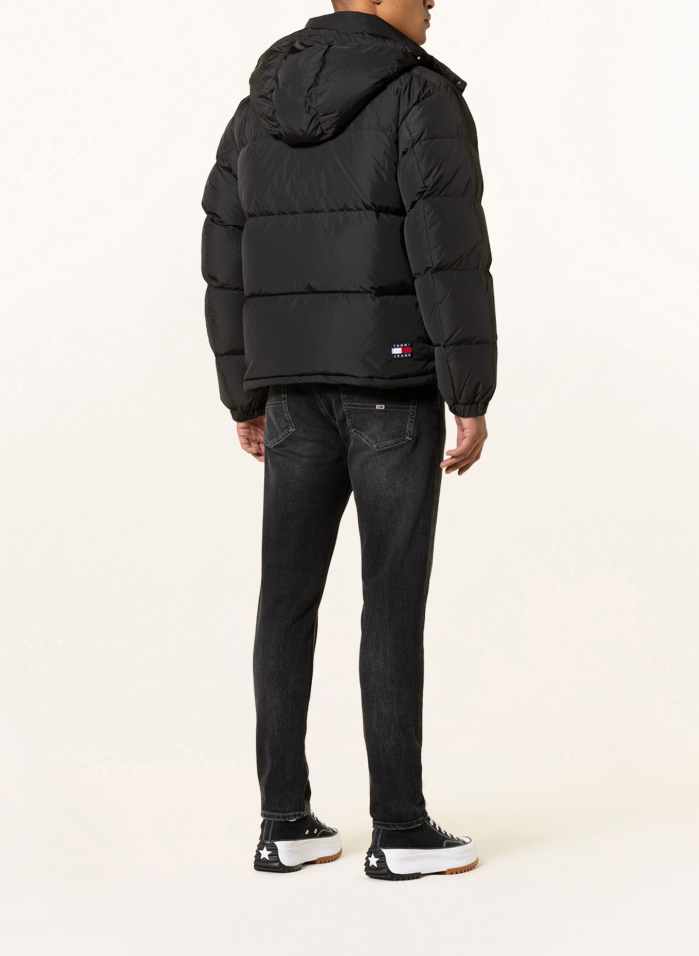 TOMMY JEANS Down jacket ALASKA with detachable hood, Color: BLACK (Image 3)