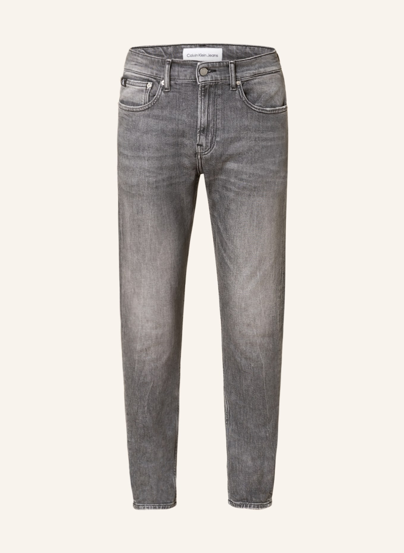 Calvin Klein Jeans Jeansy Slim tapered fit, Kolor: 1BZ DENIM GREY (Obrazek 1)