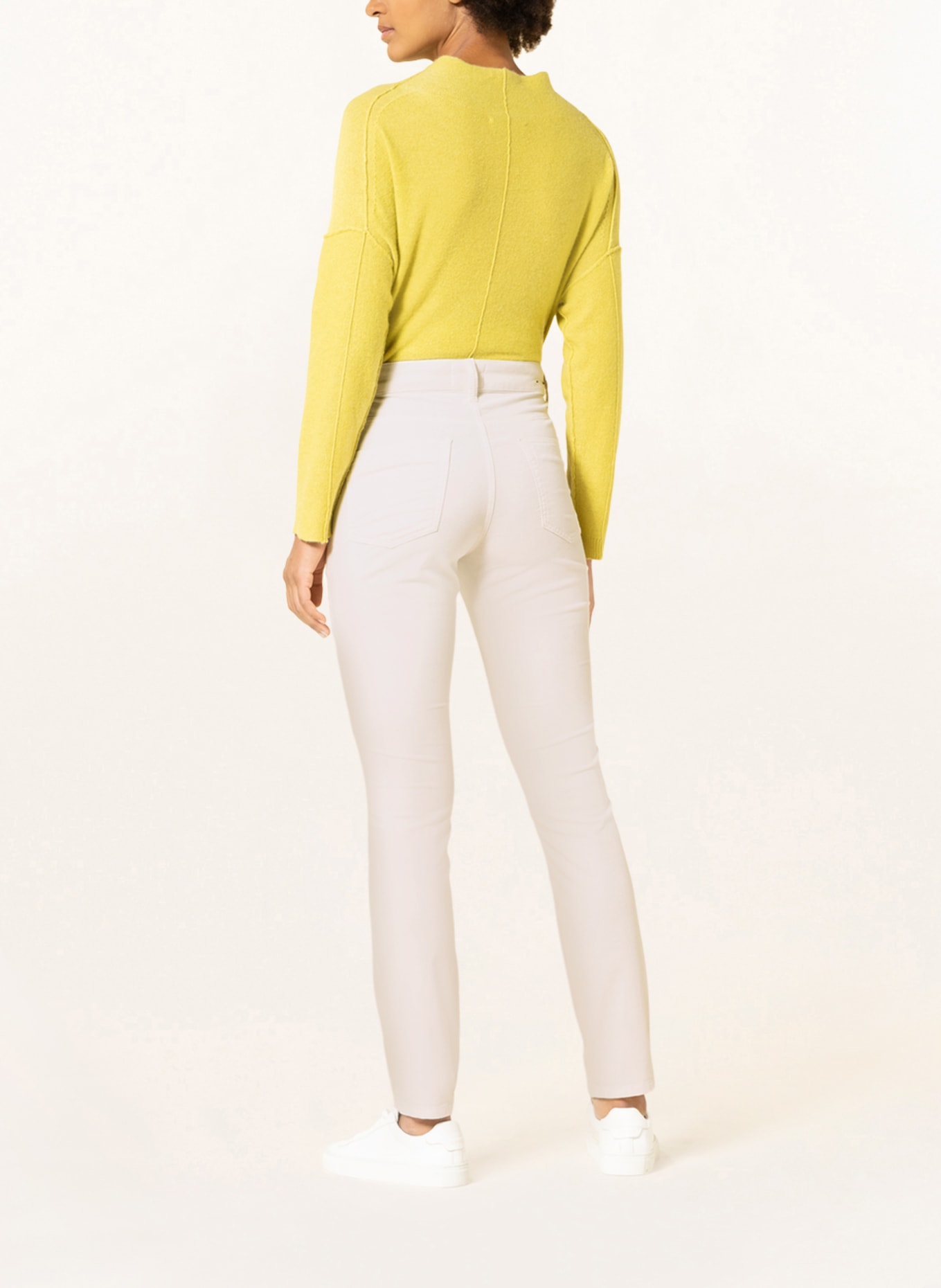 CAMBIO Velvet trousers PARIS, Color: ECRU (Image 3)