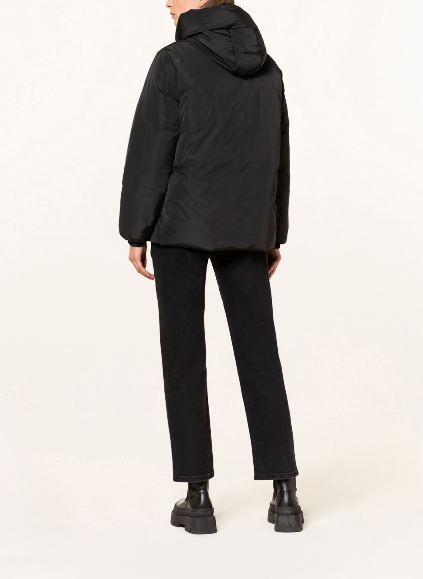 MSCH COPENHAGEN Quilted jacket, Color: BLACK (Image 3)