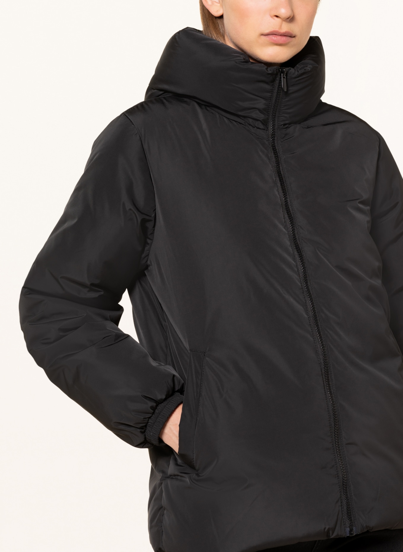 MSCH COPENHAGEN Quilted jacket, Color: BLACK (Image 5)