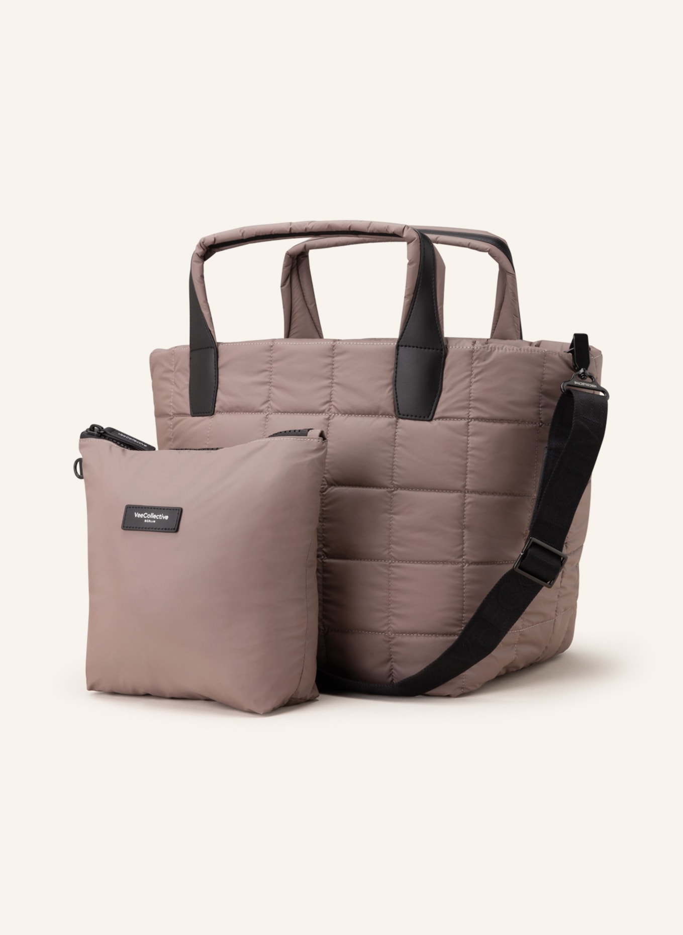 Vee Collective Shopper PORTER TOTE MEDIUM, Farbe: HELLBRAUN (Bild 2)