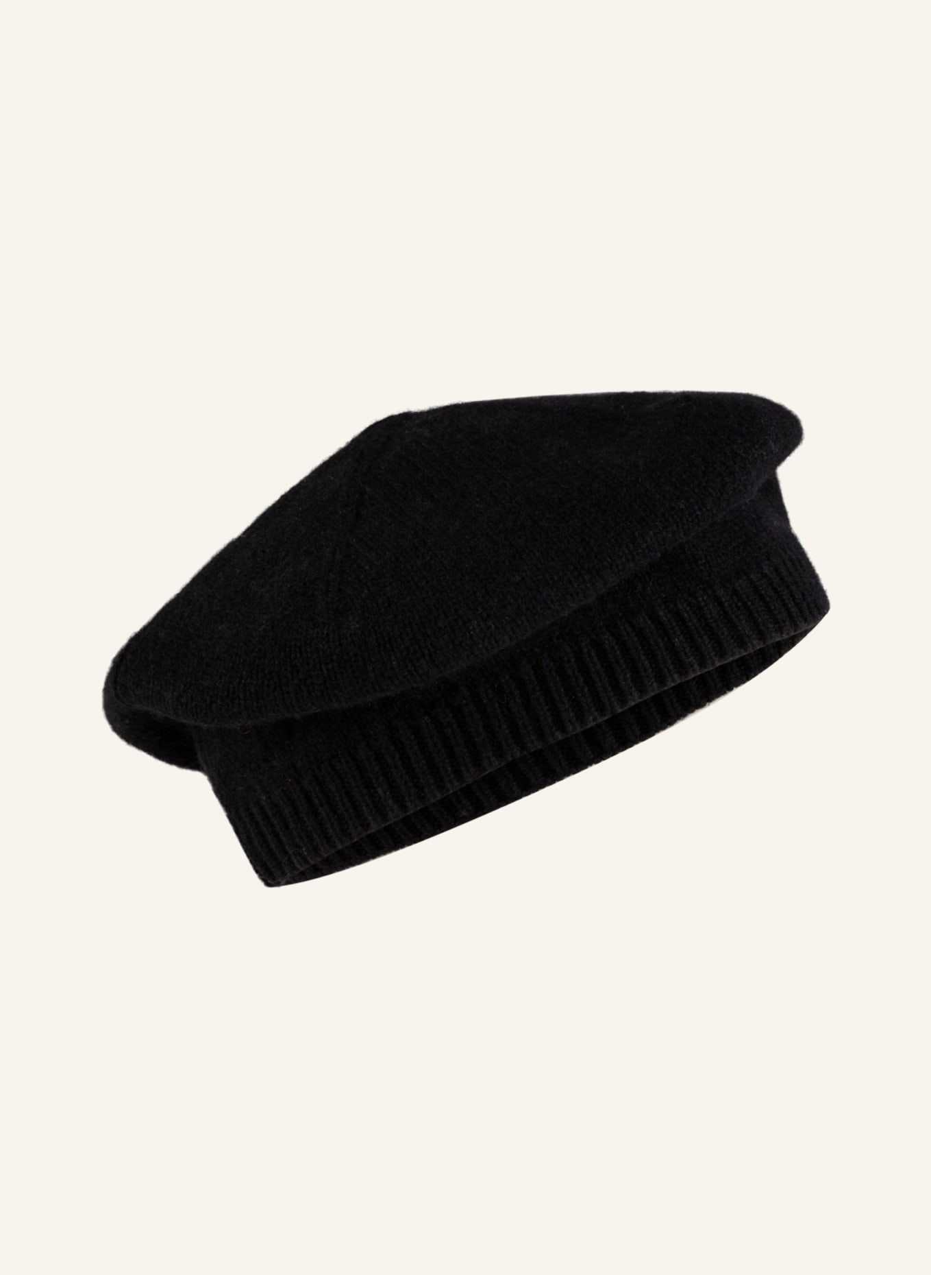S.MARLON Cashmere hat, Color: BLACK (Image 2)