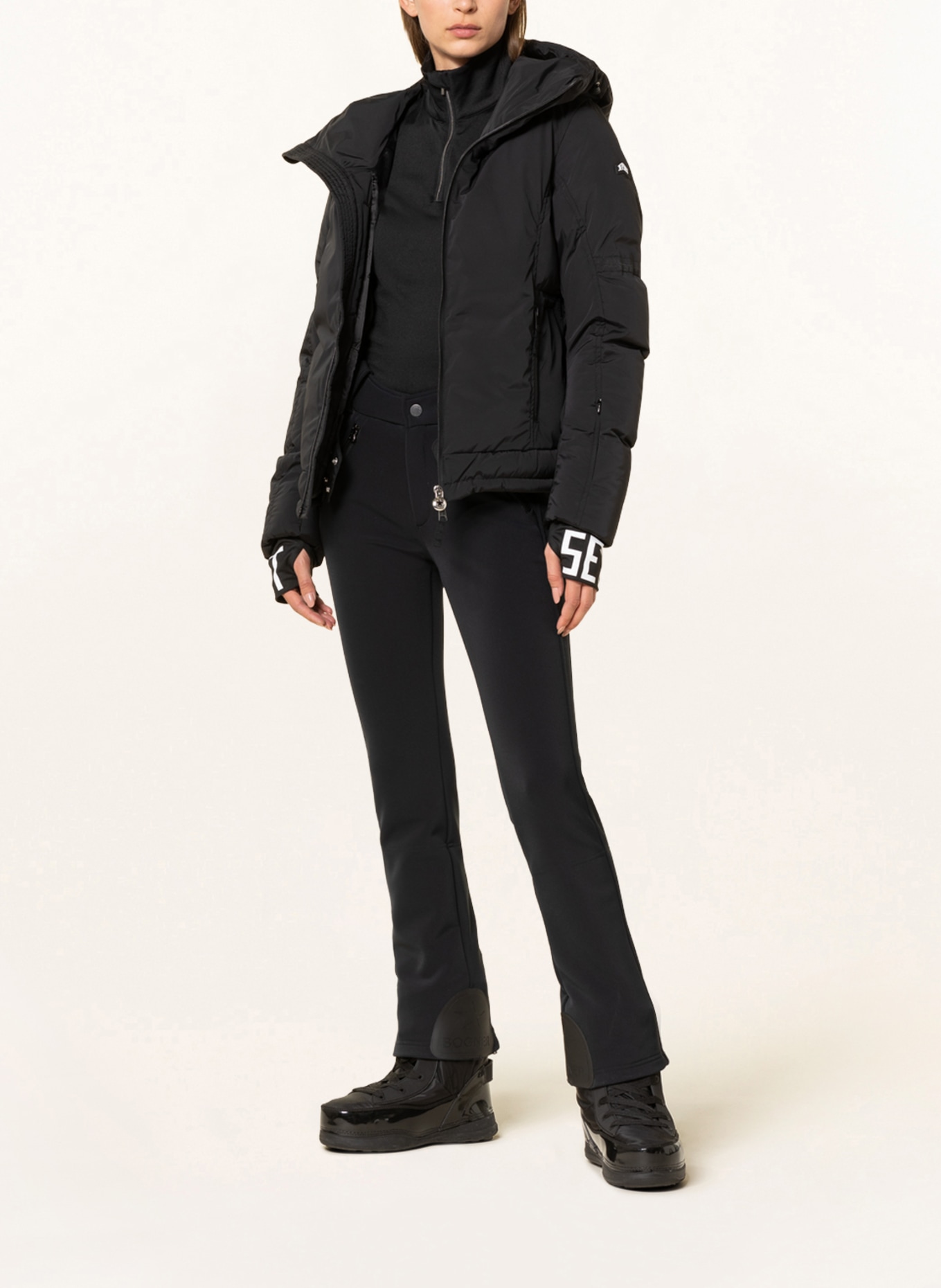 JET SET Ski jacket JOANNA, Color: BLACK (Image 2)