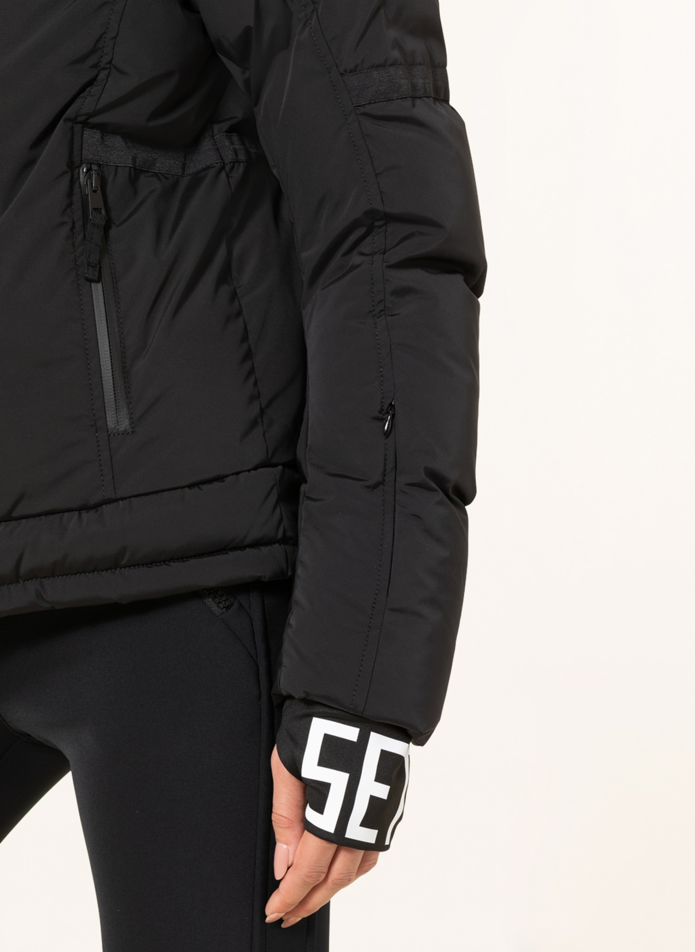 JET SET Ski jacket JOANNA, Color: BLACK (Image 6)