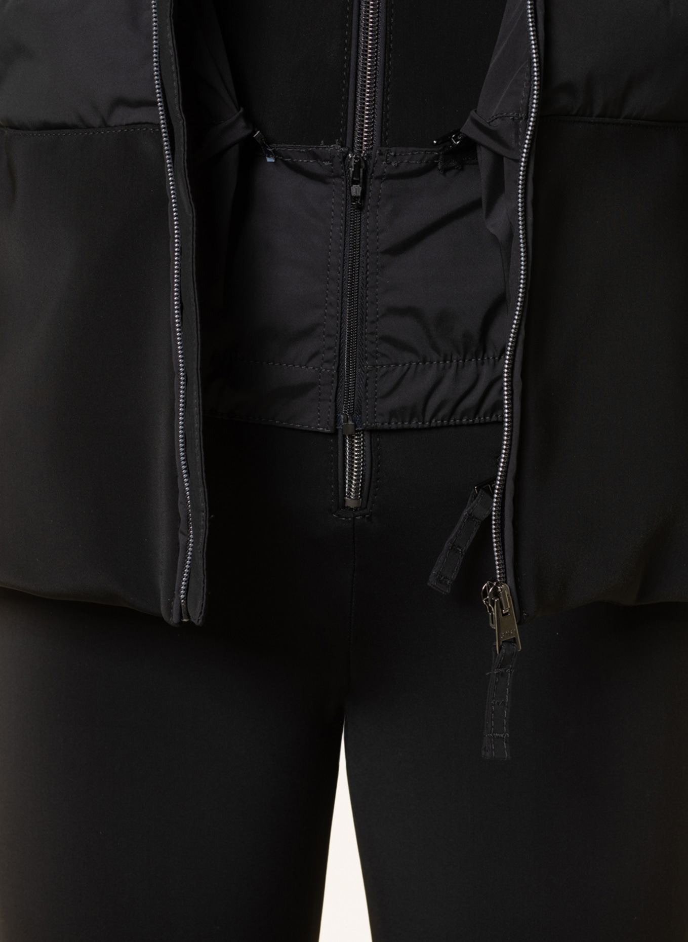 JET SET Softshell ski jacket MIA, Color: BLACK (Image 6)