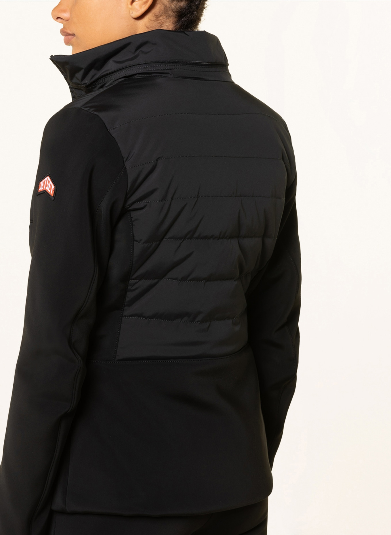 JET SET Softshell ski jacket MIA, Color: BLACK (Image 7)