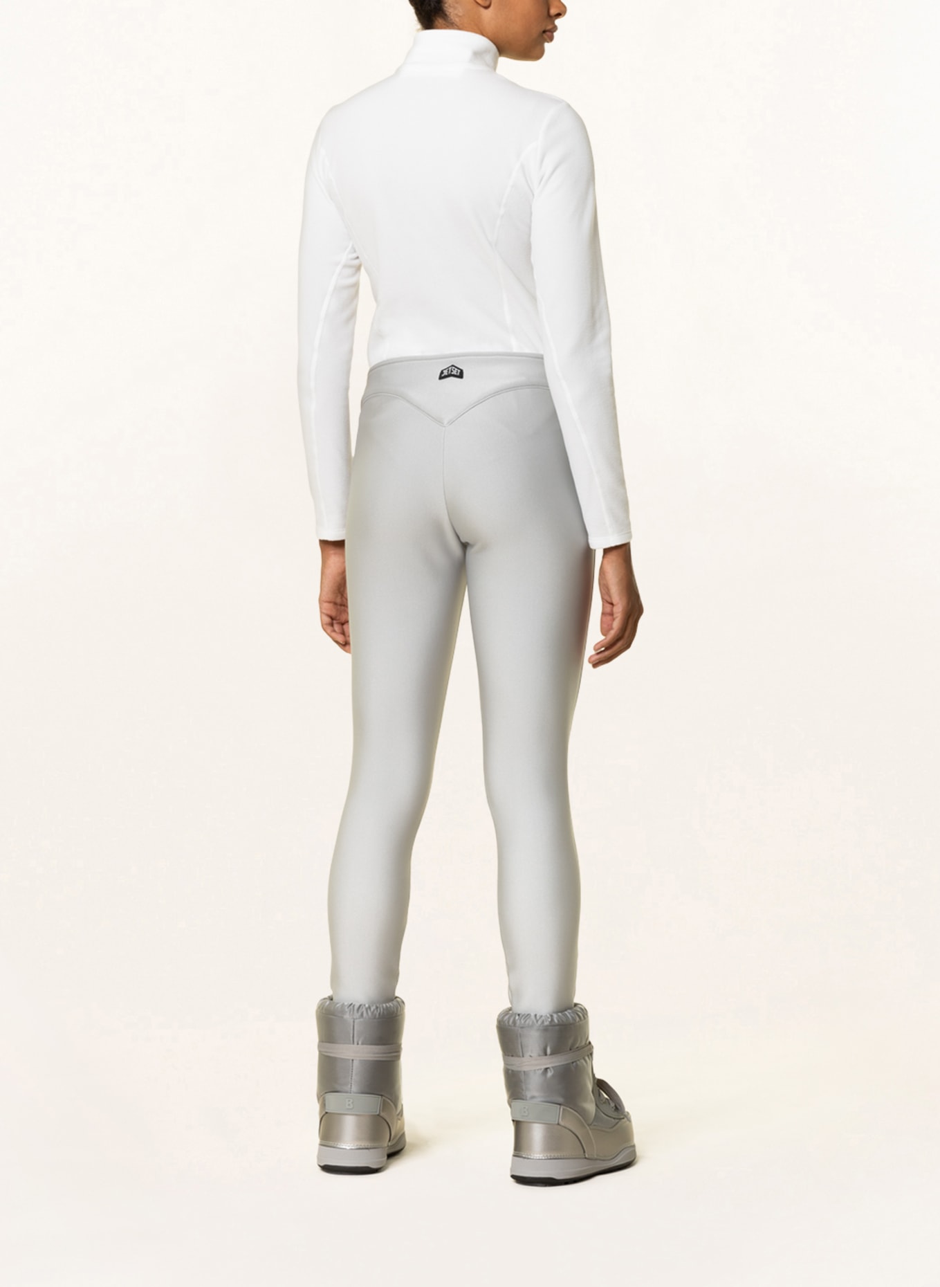 JET SET Softshell ski pants BRAZIL, Color: SILVER (Image 3)