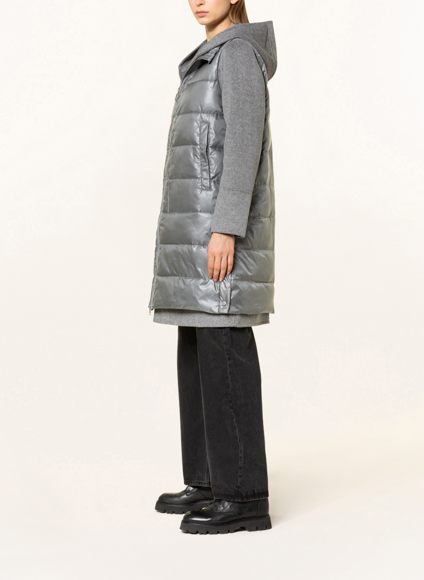 HOX 2-in-1 coat, Color: GRAY (Image 4)