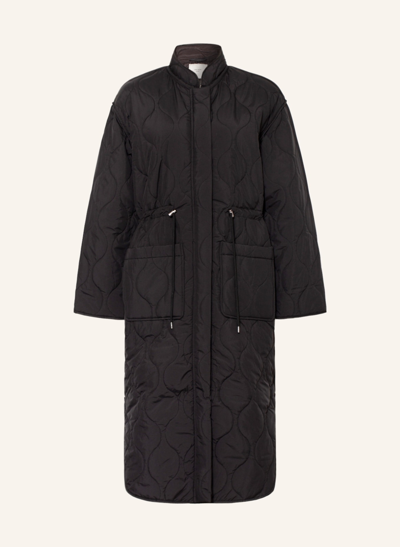 NEO NOIR Quilted coat FORD, Color: BLACK (Image 1)