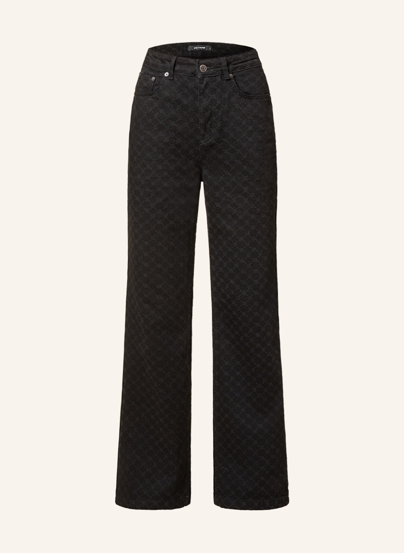 DAILY PAPER Straight jeans MEL, Color: BLACK BLACK (Image 1)