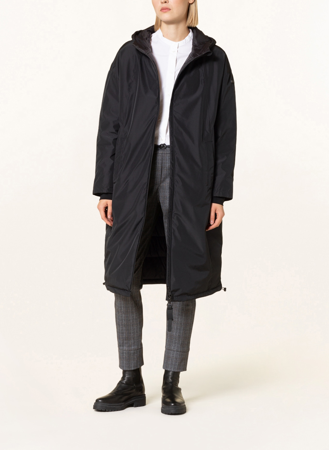 CINQUE Quilted coat CIANNI reversible , Color: BLACK (Image 3)