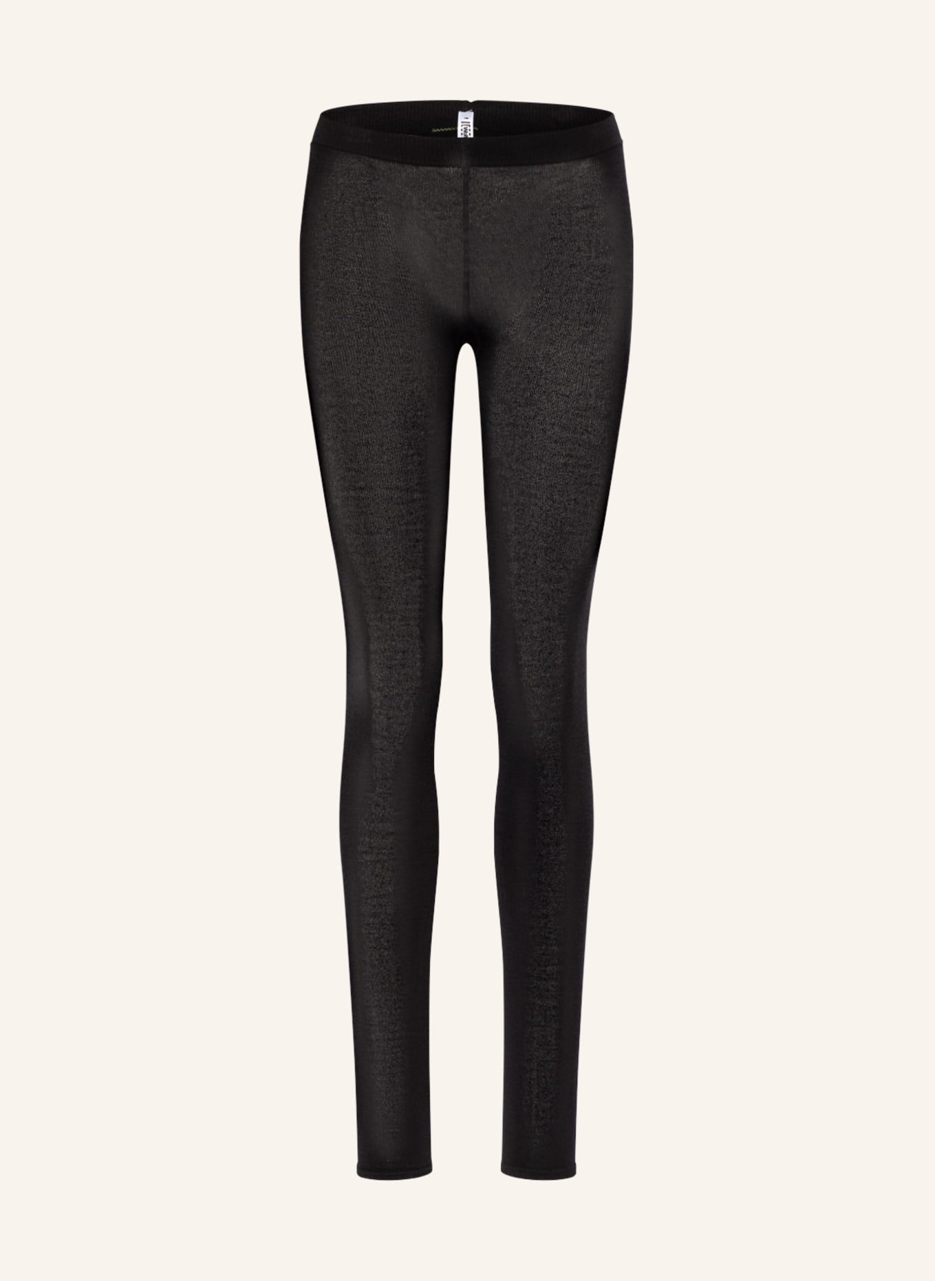 Wolford Leggings CASHMERE SILK with cashmere, Color: BLACK (Image 1)