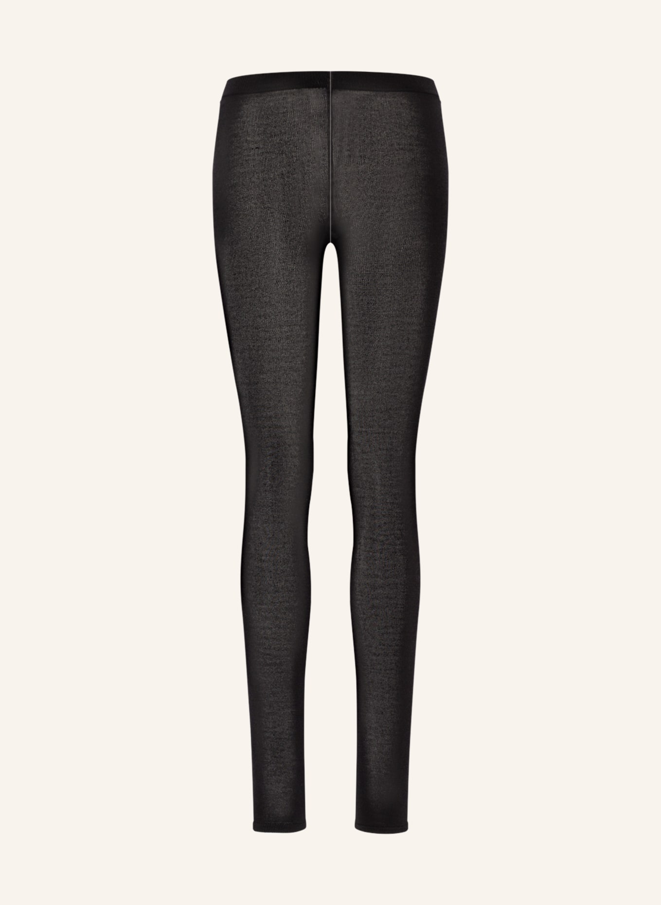 Wolford Leggings CASHMERE SILK with cashmere, Color: BLACK (Image 2)