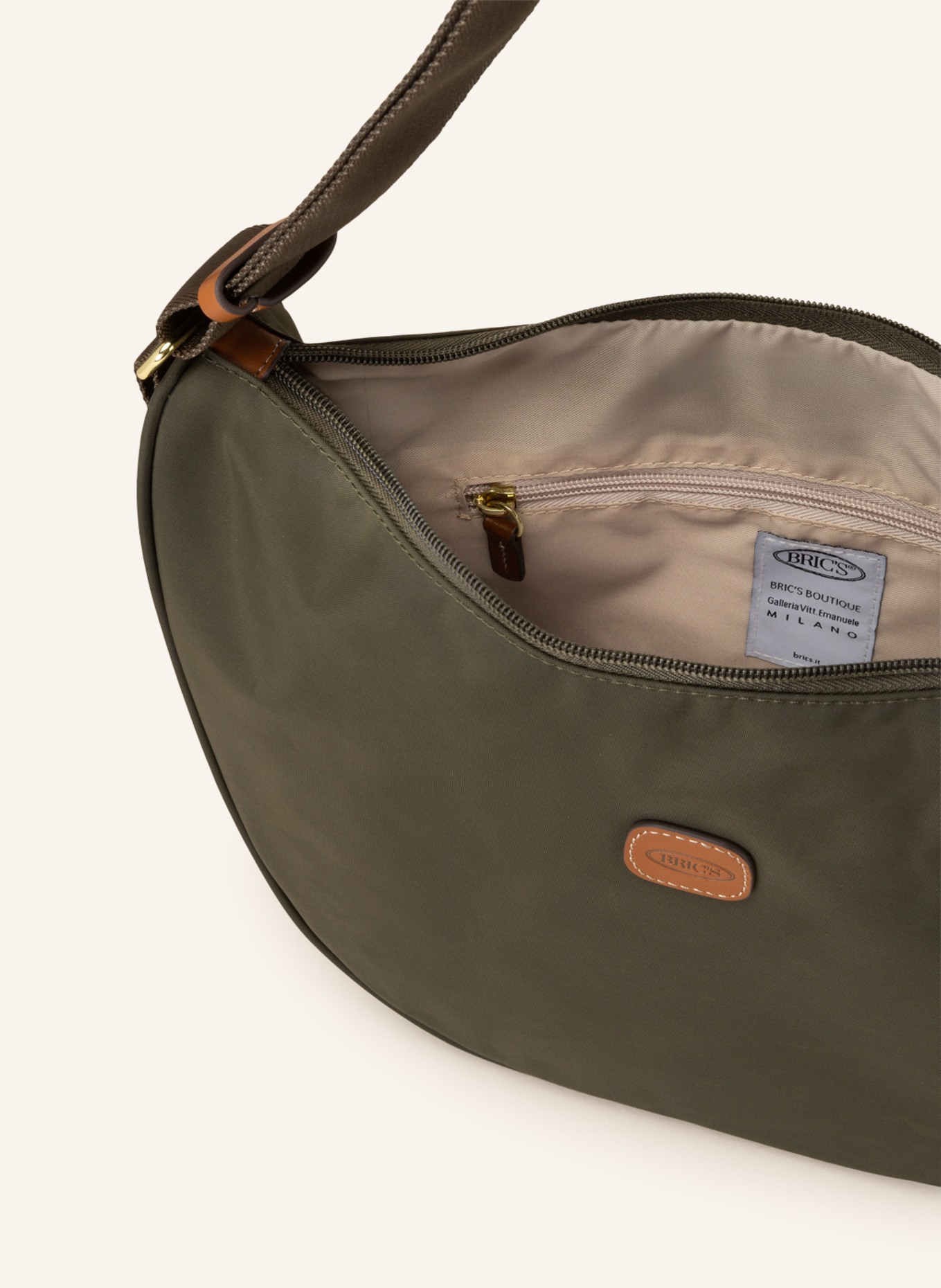BRIC'S Crossbody bag X-BAG , Color: OLIVE (Image 3)