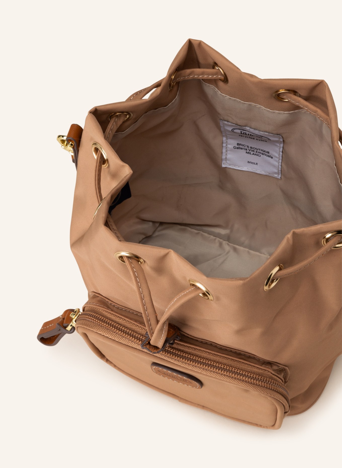 BRIC'S Pouch bag, Color: LIGHT BROWN (Image 3)
