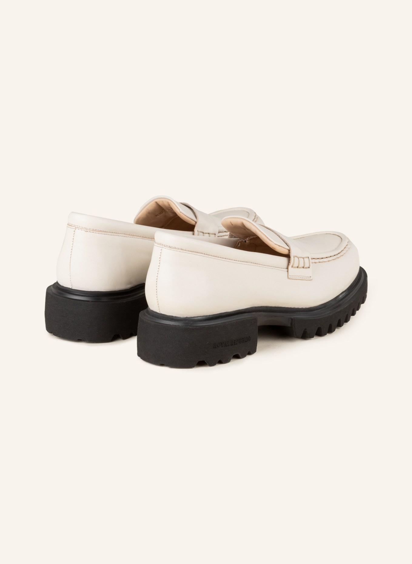 ROYAL REPUBLIQ Platform loafers, Color: ECRU (Image 2)