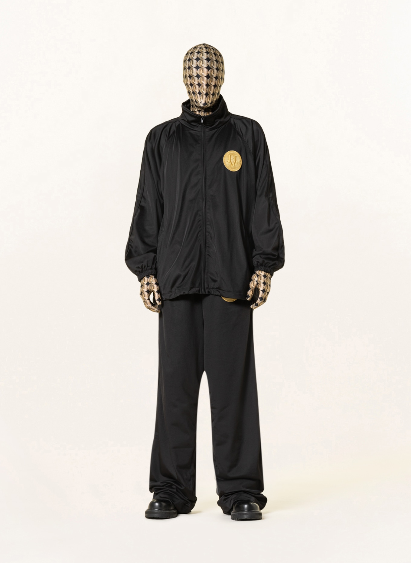 VETEMENTS Training jacket, Color: BLACK (Image 2)