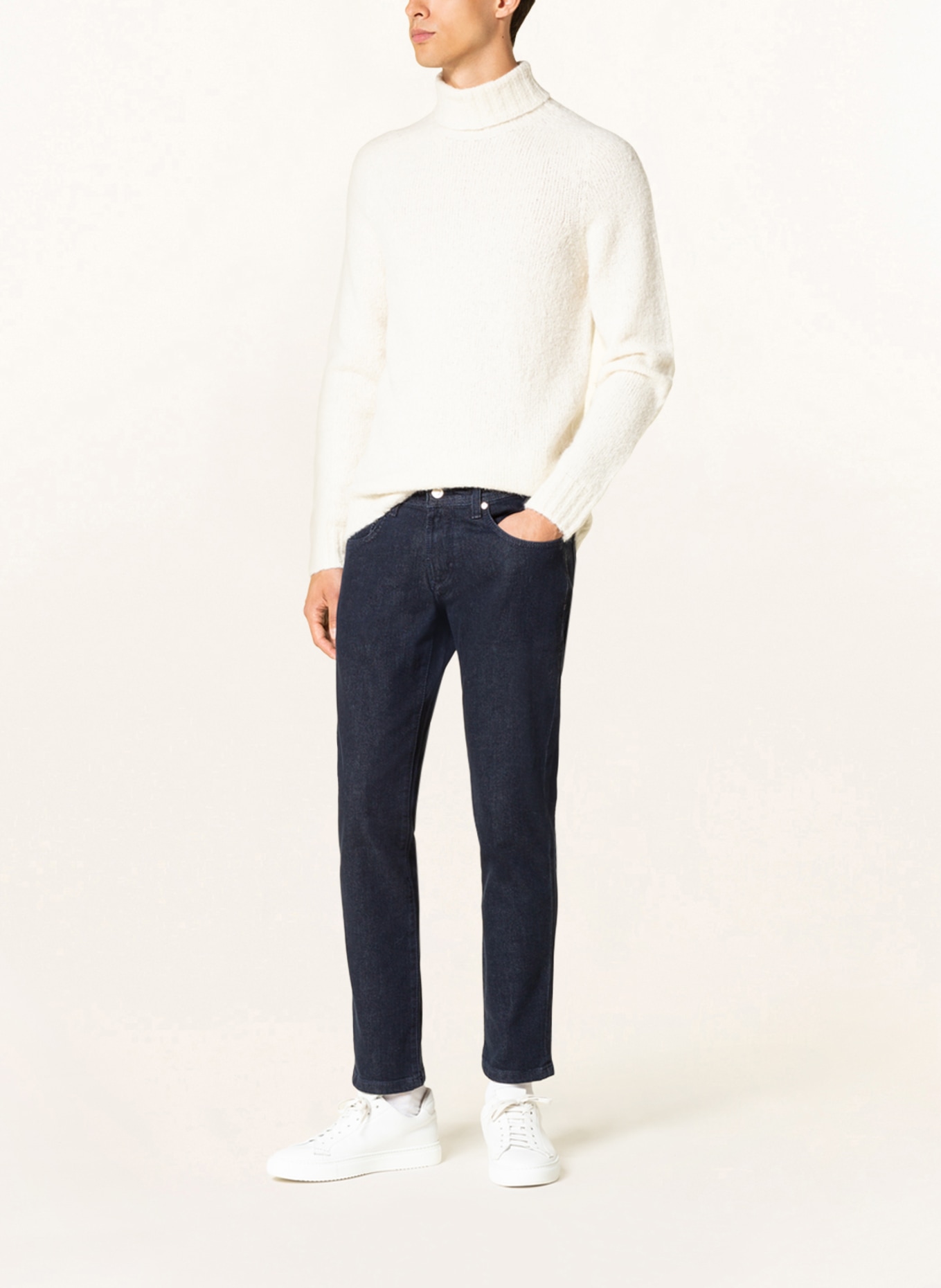 BALDESSARINI Jeans Tapered fit, Color: 6810 dark blue raw (Image 2)