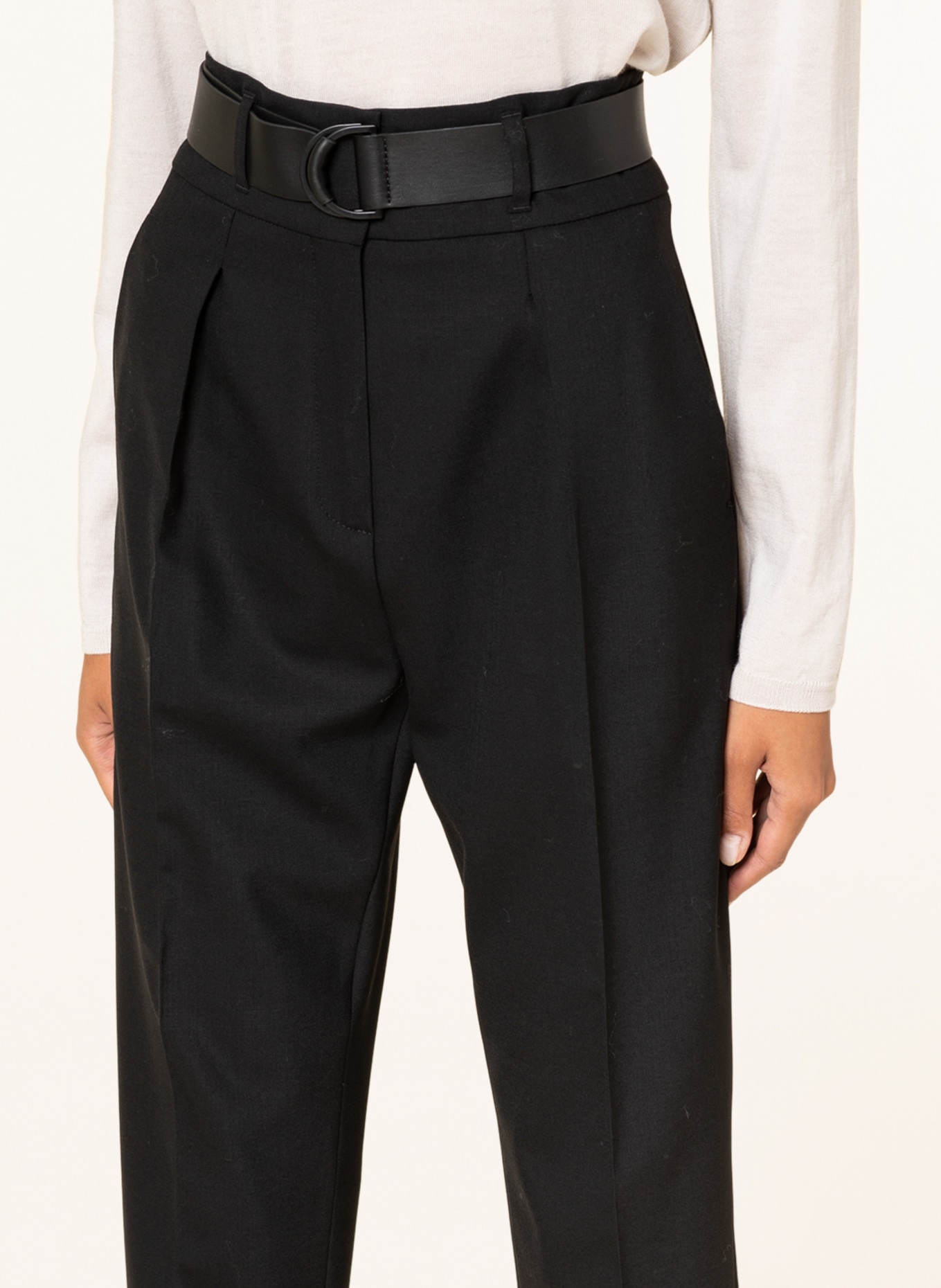Max Mara STUDIO Trousers CORALLO: BLACK