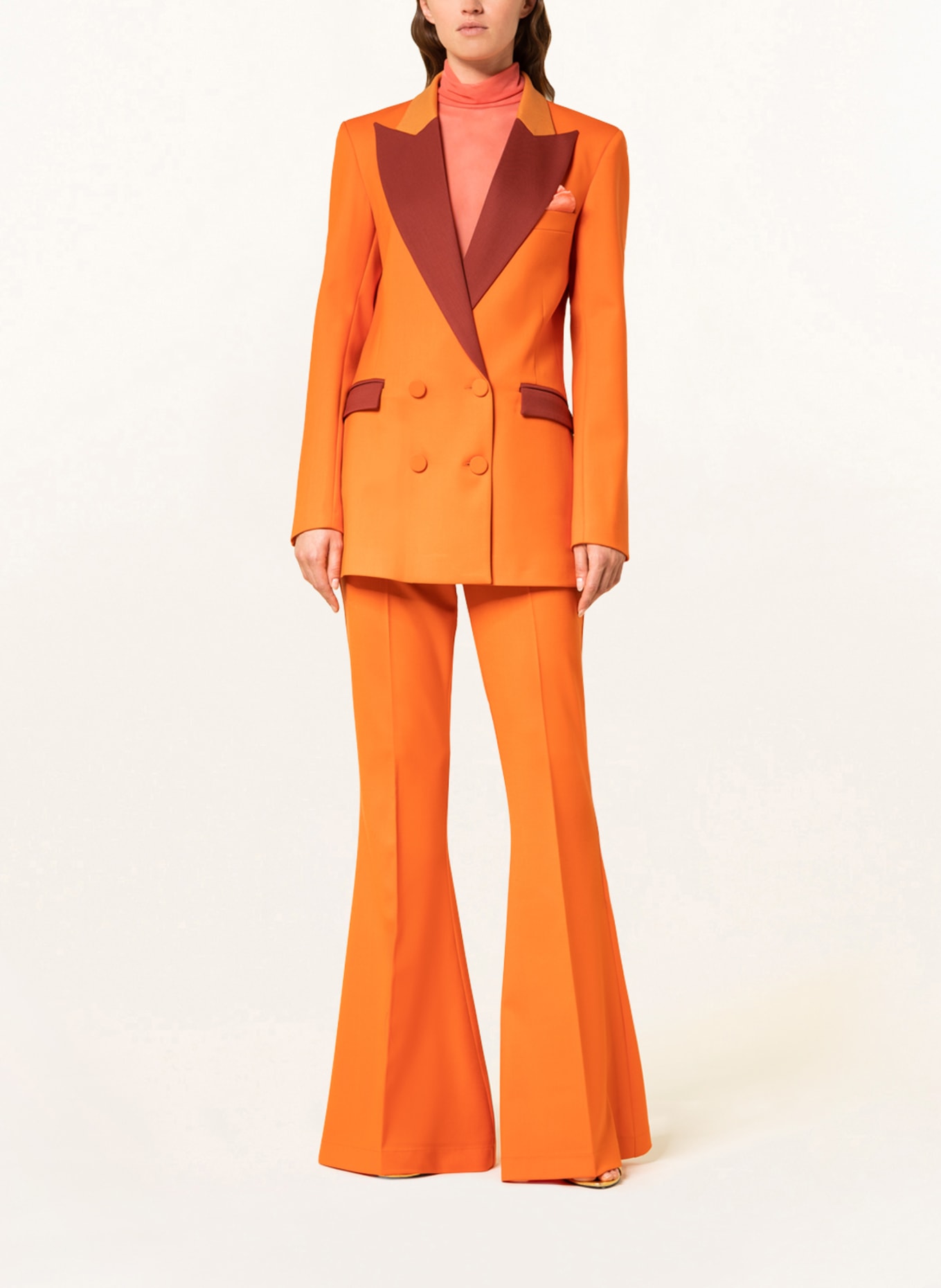 Bianca Suit Blazer Dress in Ivory –