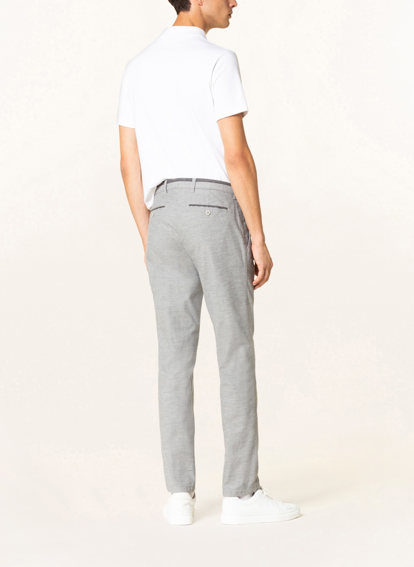 BRAX Flannel trousers FELIX Modern Fit, Color: GRAY (Image 3)