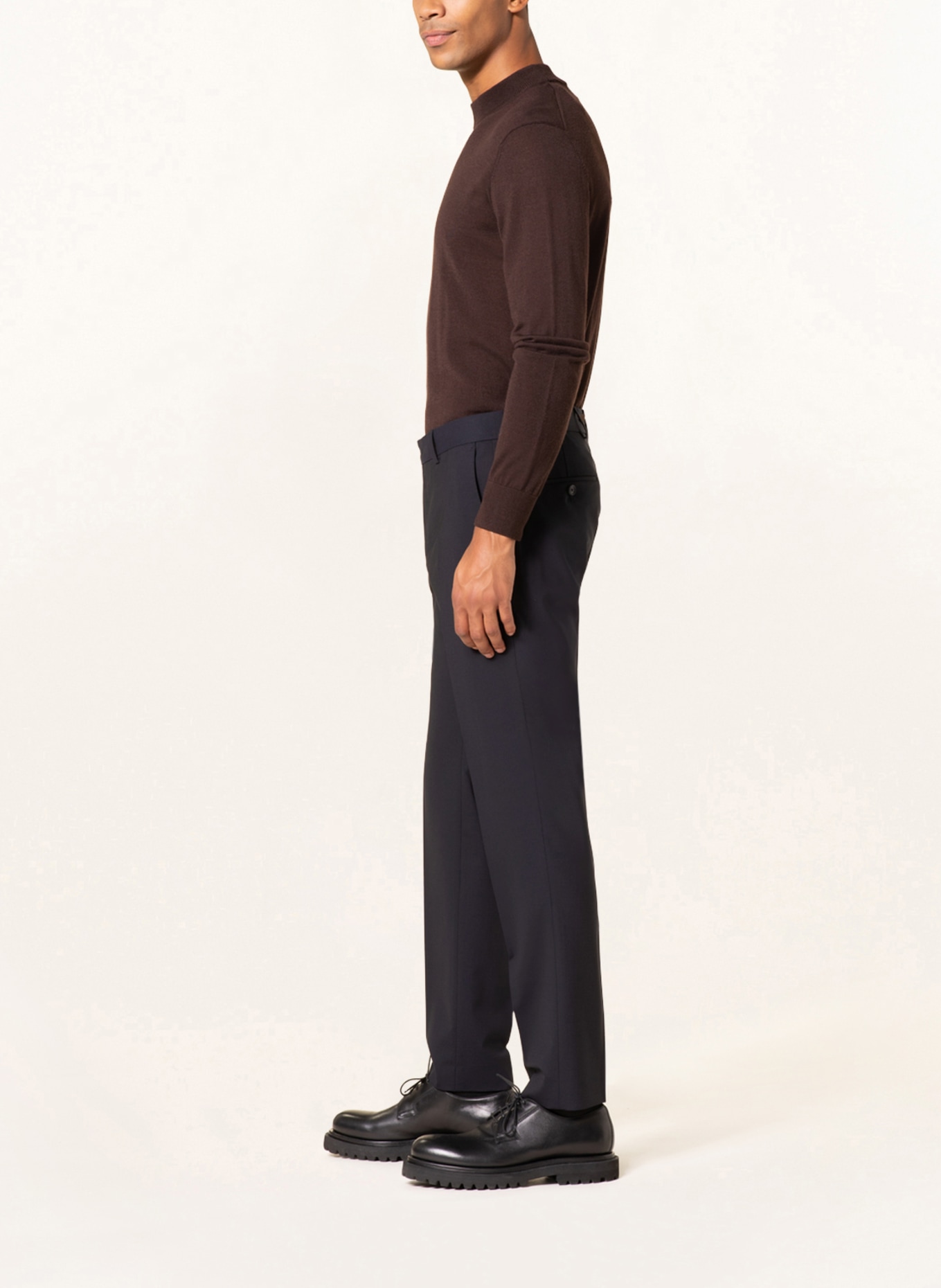 windsor. Suit trousers BENE shaped fit, Color: DARK BLUE (Image 5)