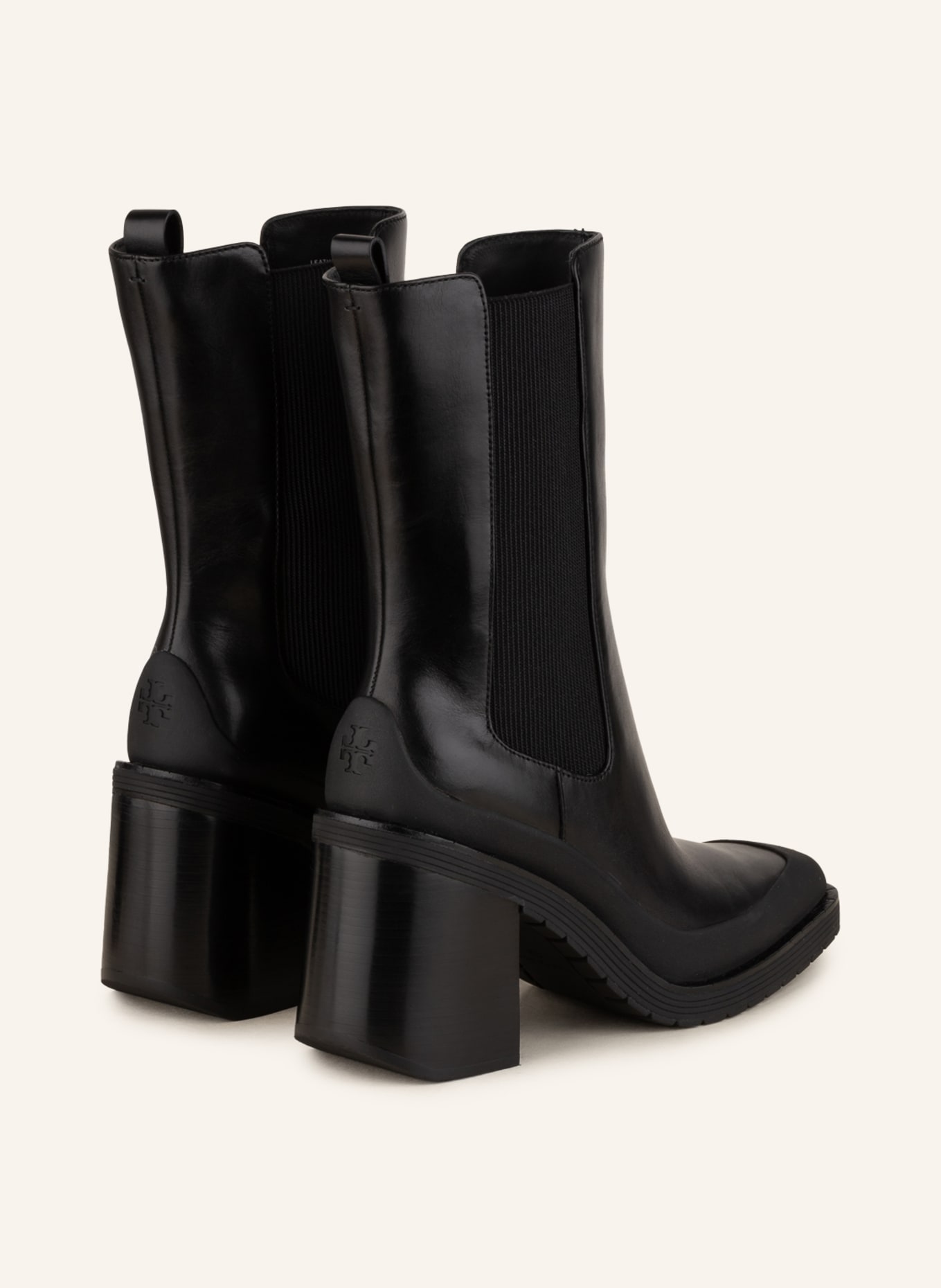 Tory burch black ankle boots on sale