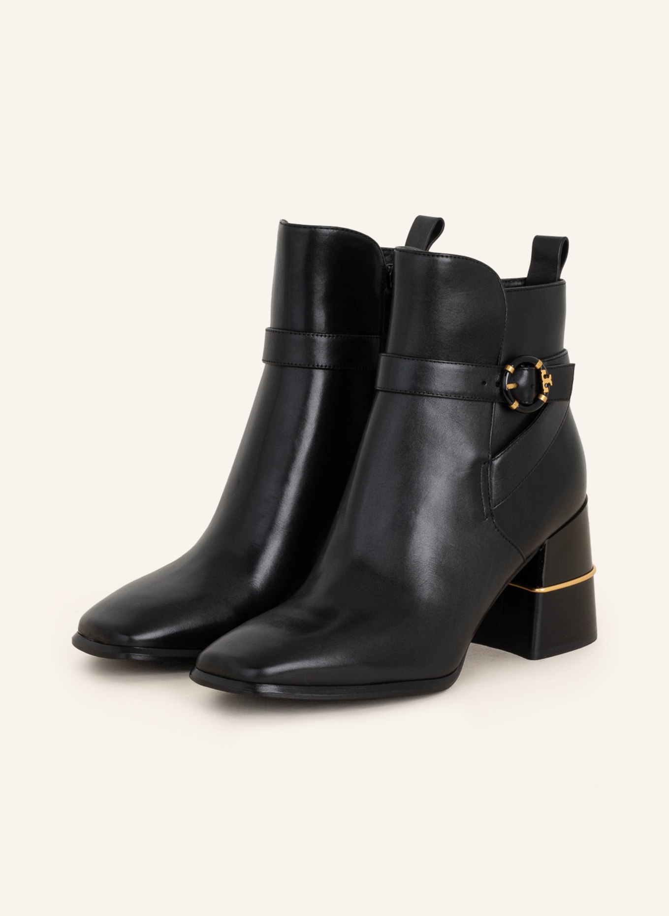 TORY BURCH Ankle boots, Color: BLACK (Image 1)