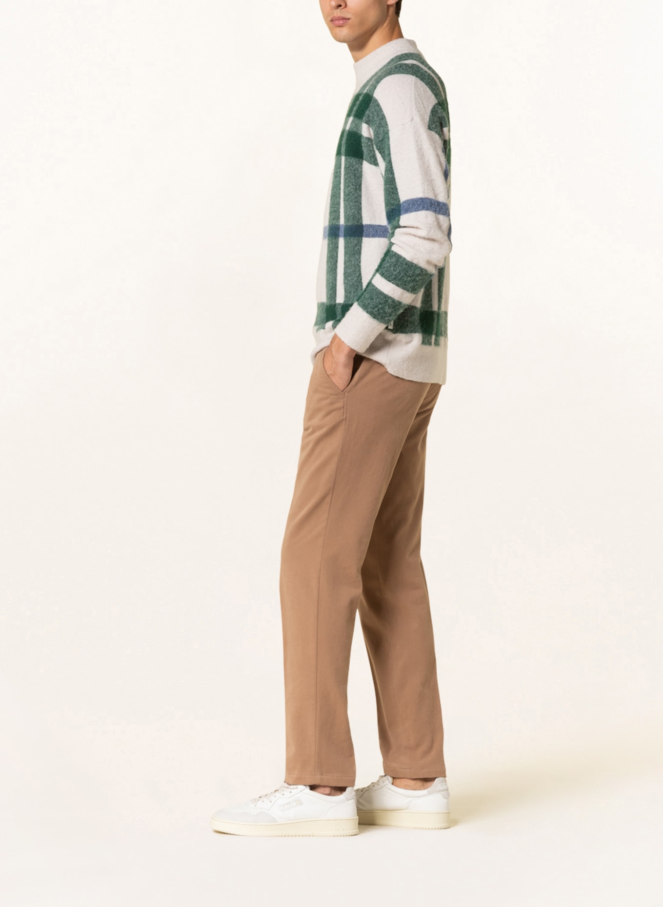 HILTL Chino kalhoty Slim Fit, Barva: SVĚTLE HNĚDÁ (Obrázek 4)