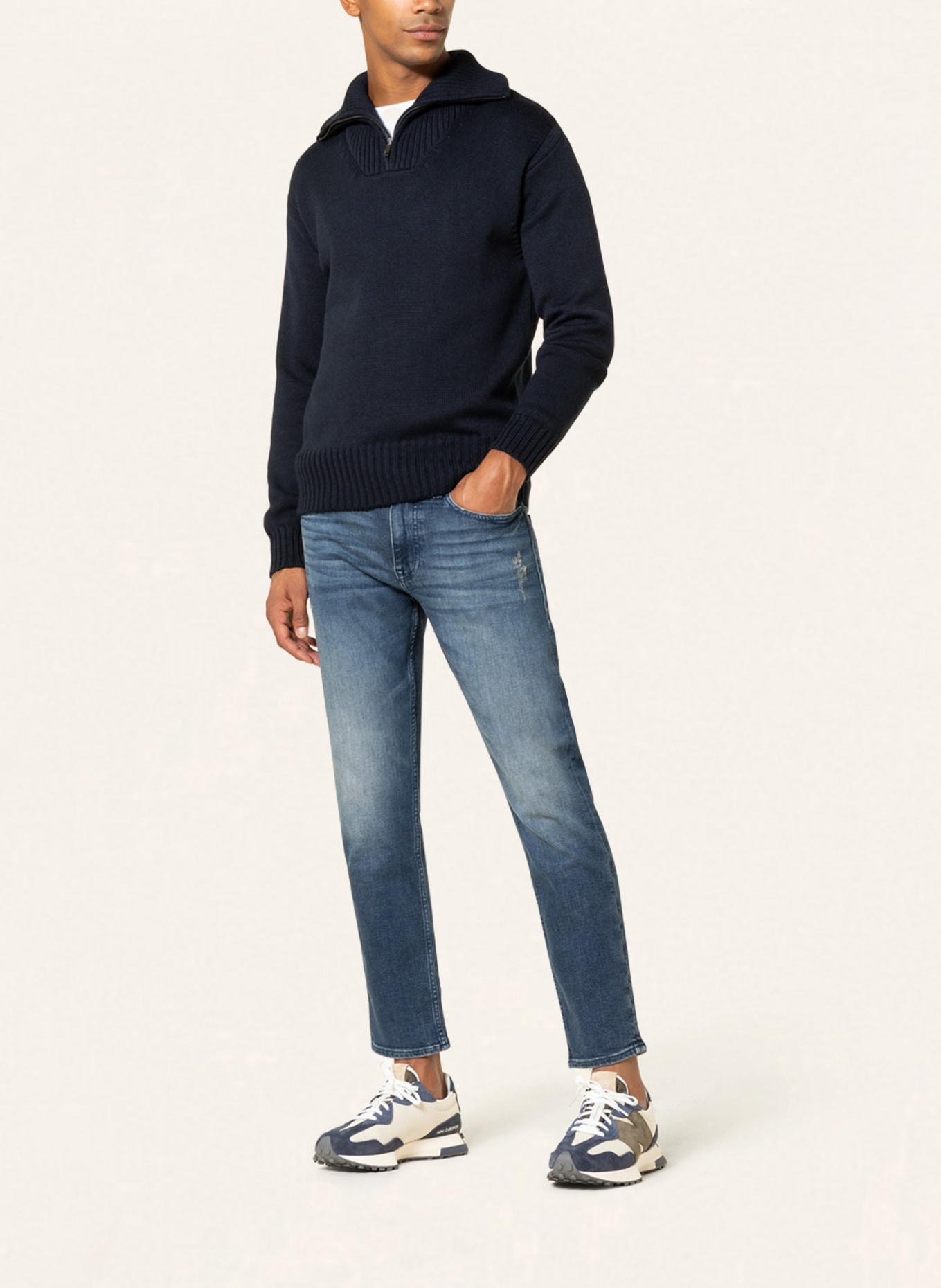 BOSS Jeans DELAWARE Slim Fit, Farbe: 419 NAVY (Bild 2)